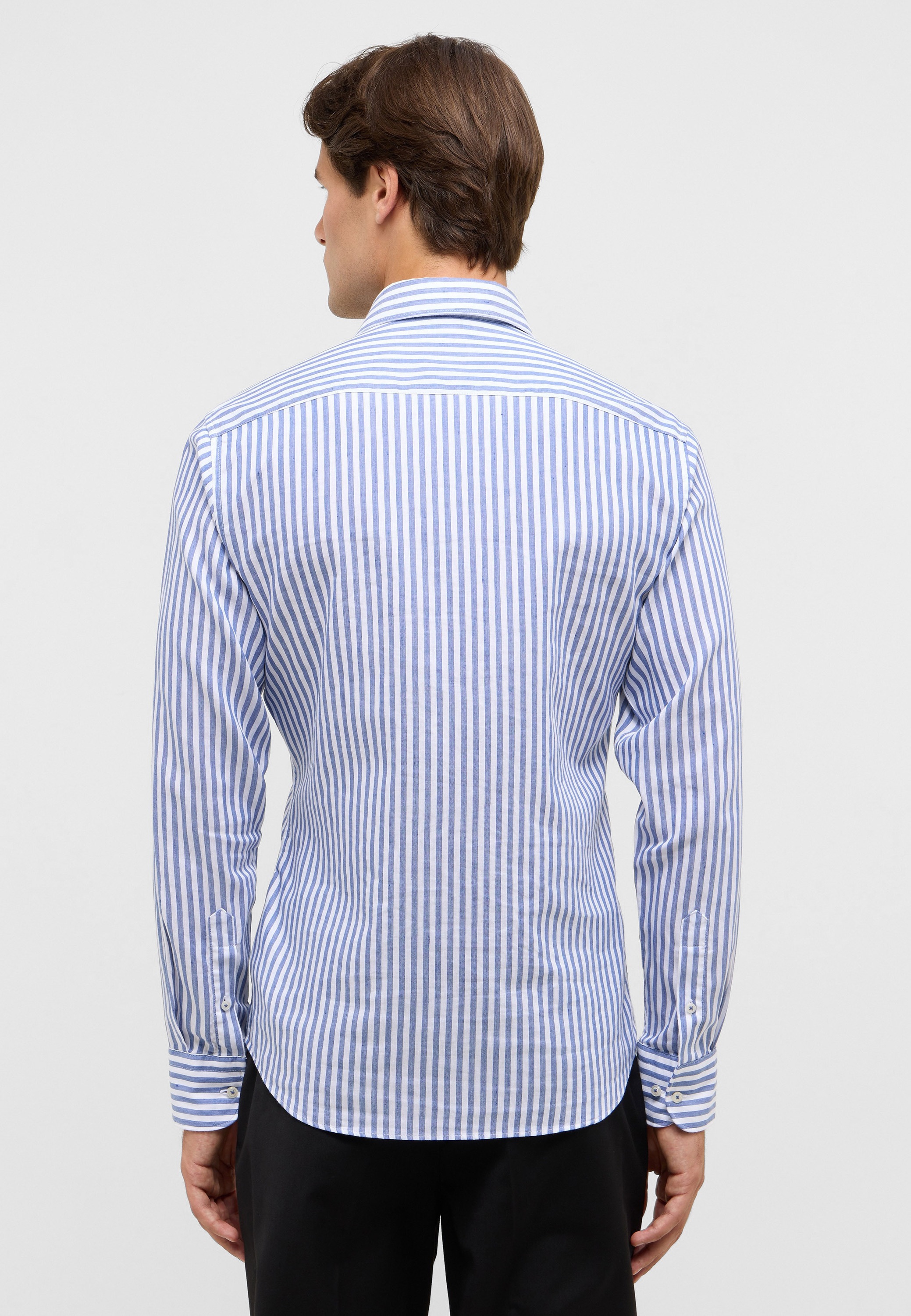 Eterna Langarmhemd »SLIM FIT« EASY IRON (bügelleicht)