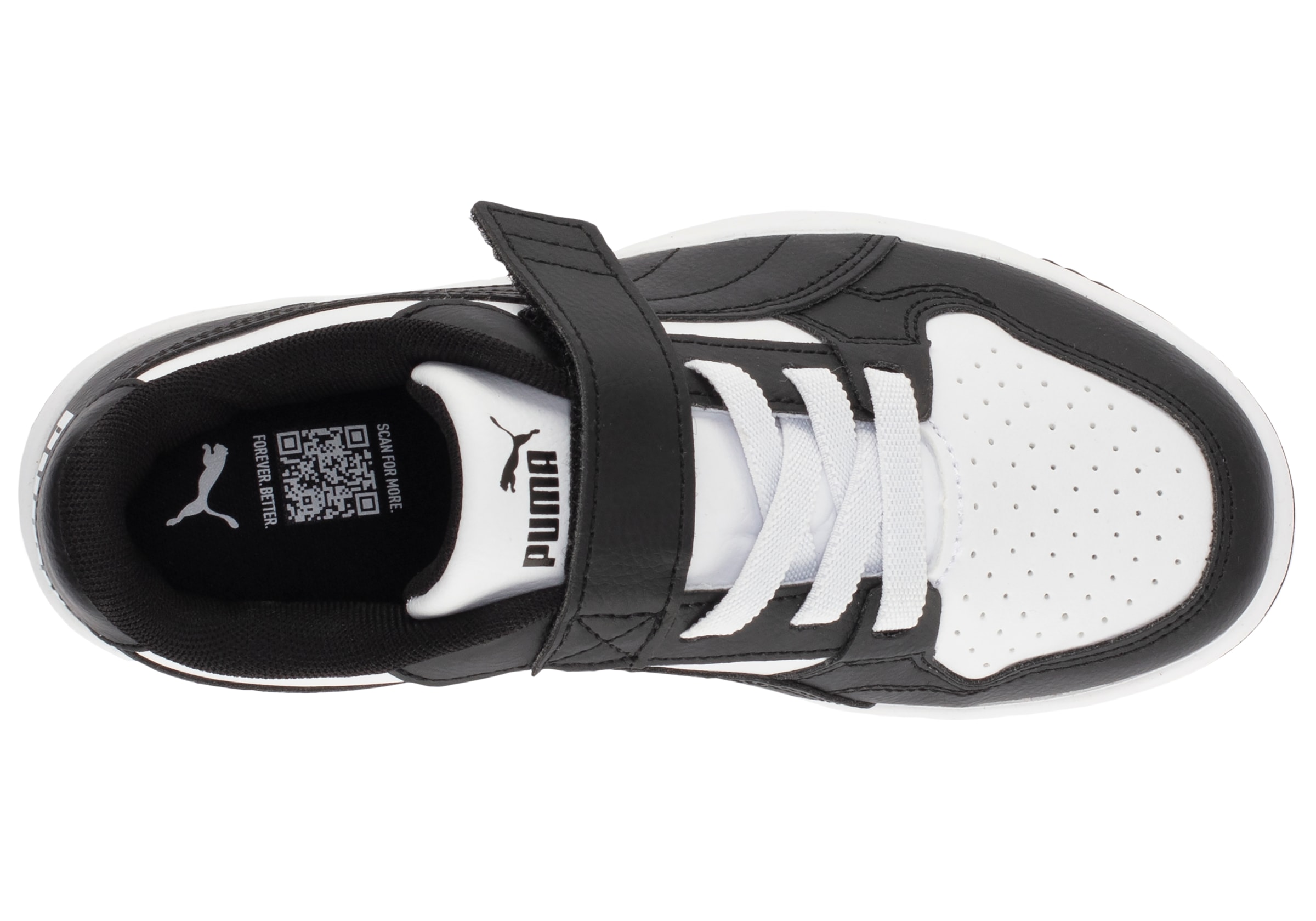 PUMA Sneakers »REB-L AC PS«  avec fermeture velcro, avec détails en caoutchouc