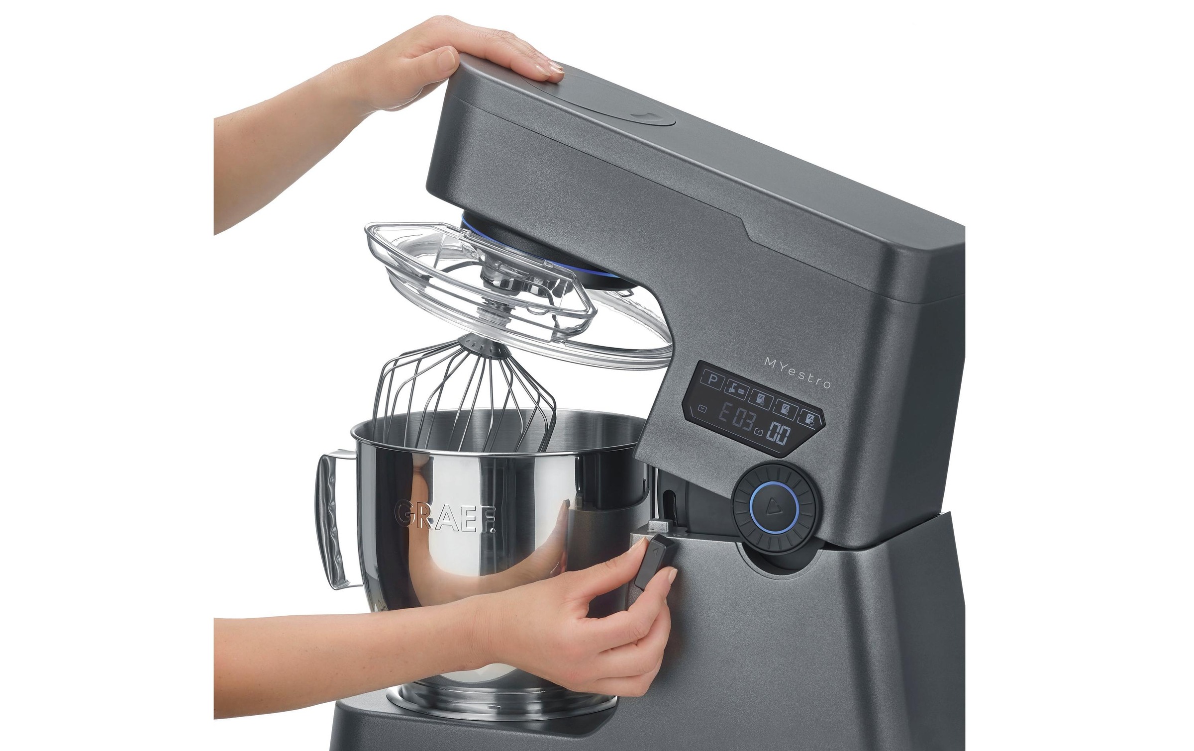 Graef Küchenmaschine »MYestro KM7016 Grau«