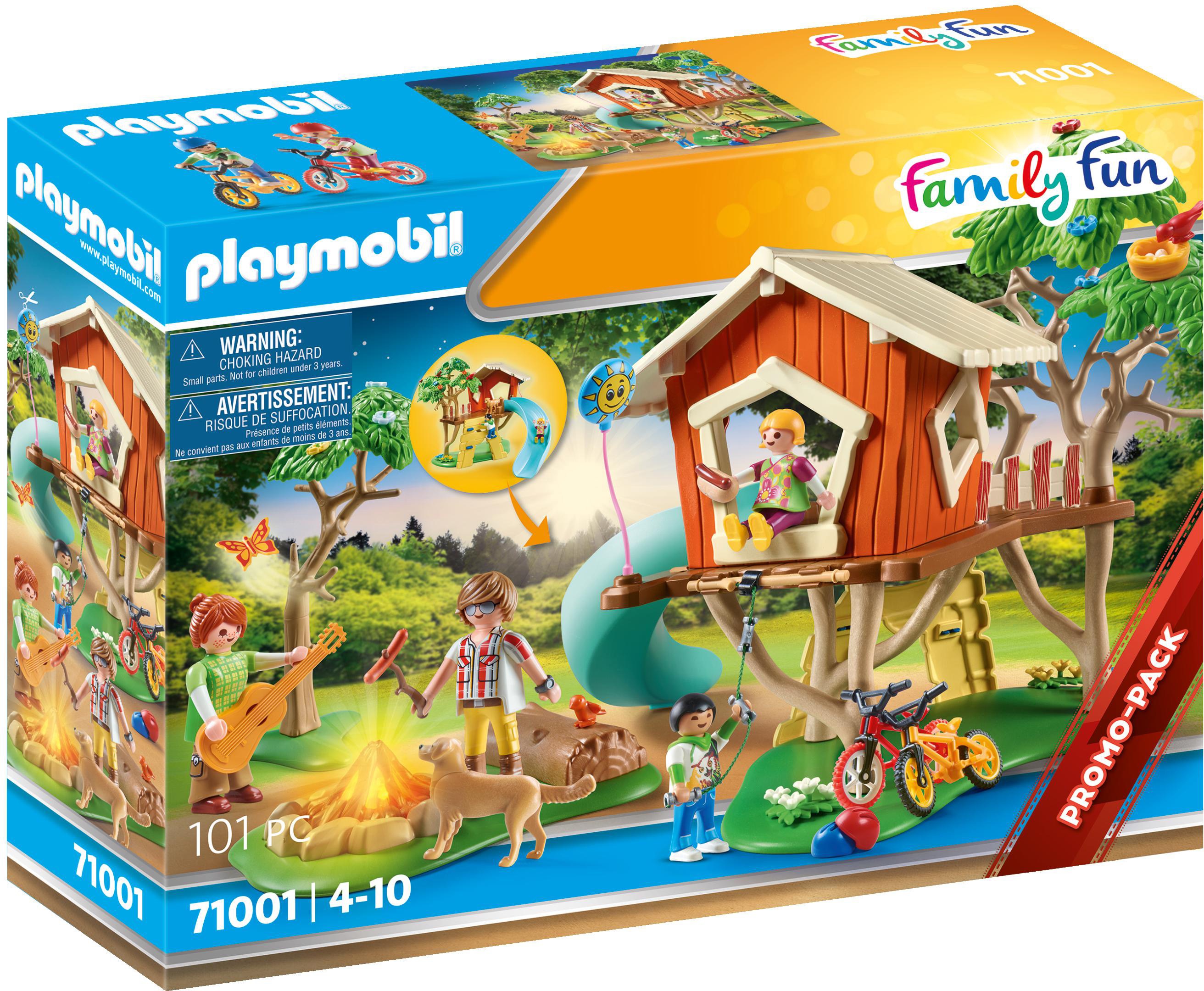 Image of Playmobil® Konstruktions-Spielset »Abenteuer-Baumhaus mit Rutsche (71001), Family Fun«, (101 St.), Made in Germany bei Ackermann Versand Schweiz