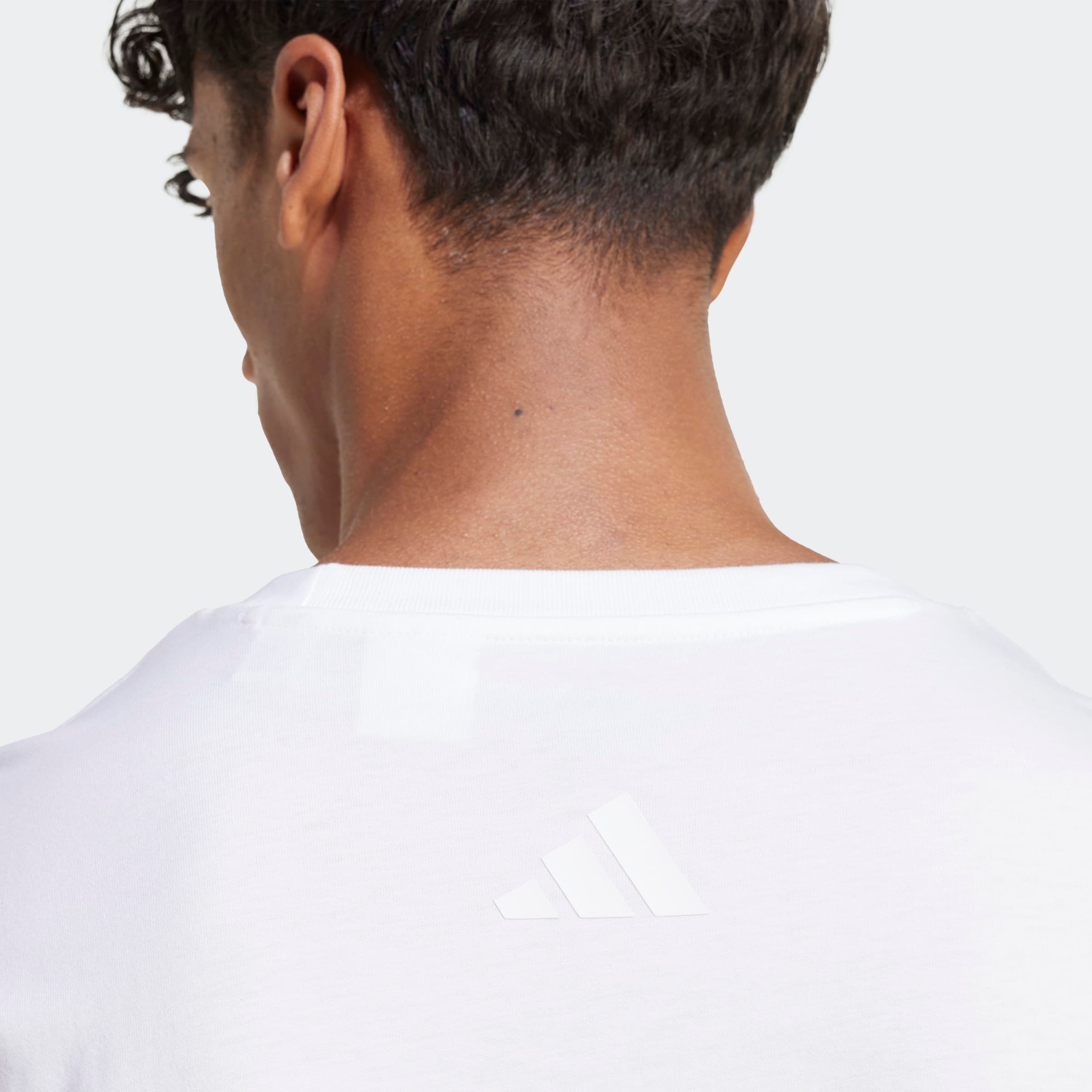 adidas Sportswear T-shirt »DOG SOCK PATCH GRAPHIC« sportlicher Schnitt, mit kurzem Arm, für Laufaktivitäten