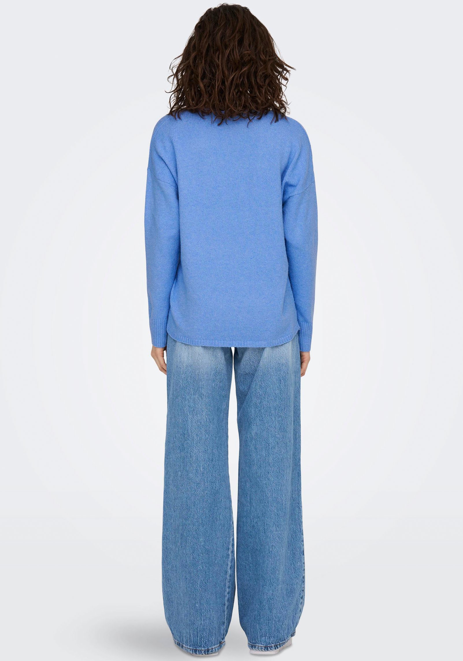 ONLY V-Ausschnitt-Pullover »ONLRICA LIFE L/S V-NECK PULLO KNT NOOS«