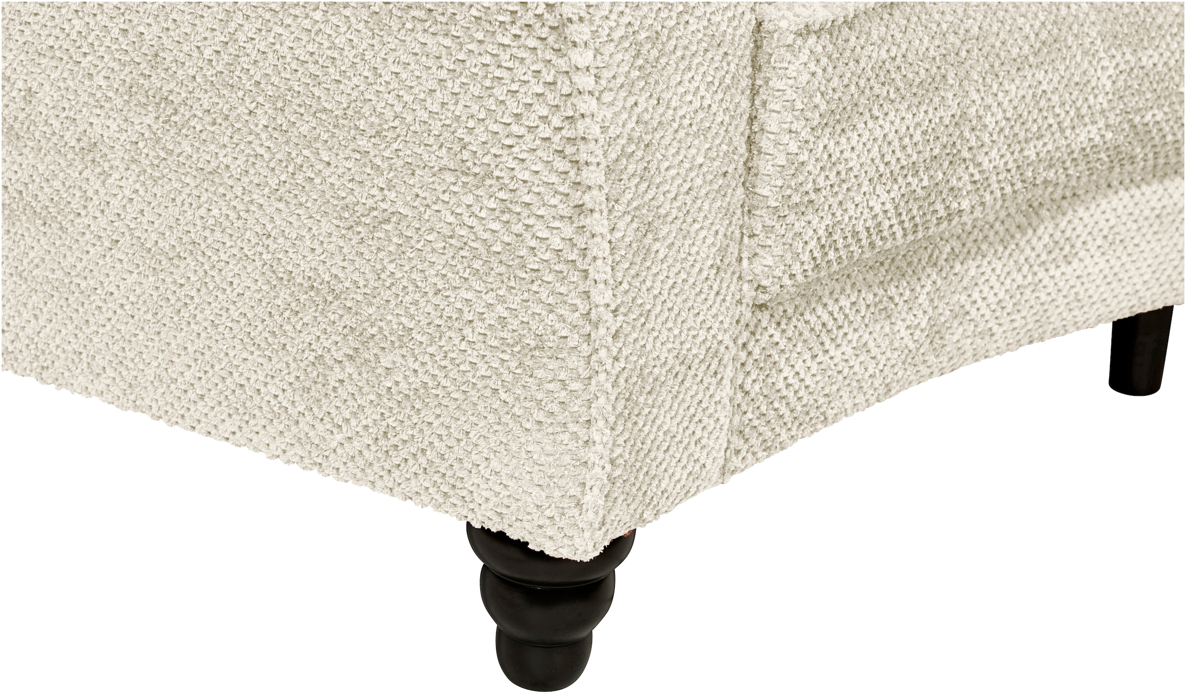 ED EXCITING DESIGN 3-Sitzer »Corinna«, Sofa mit 8 Kissen, gebogener Rücken