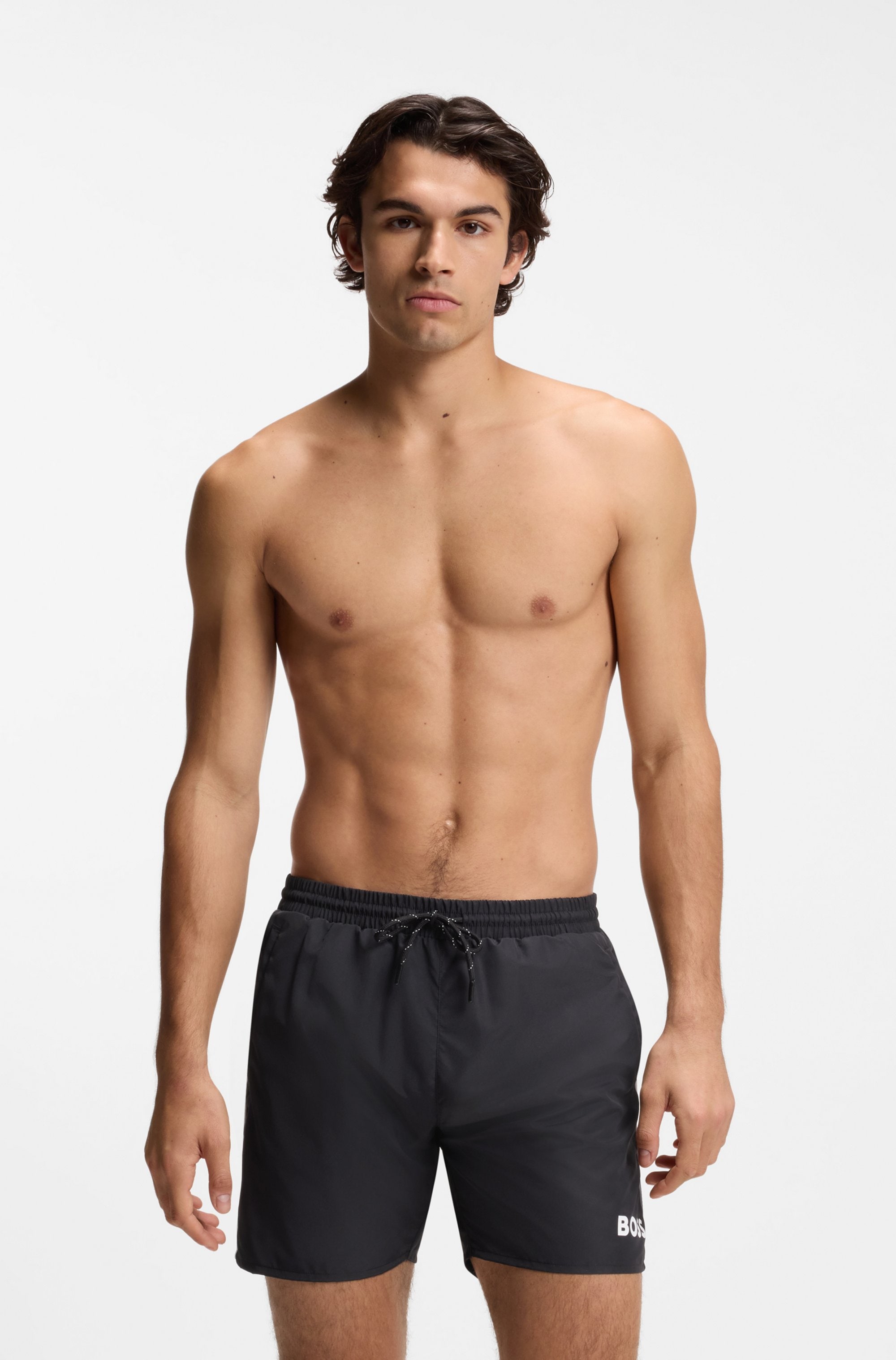 BOSS Short de bain »Starfish« mit Kontraststreifen