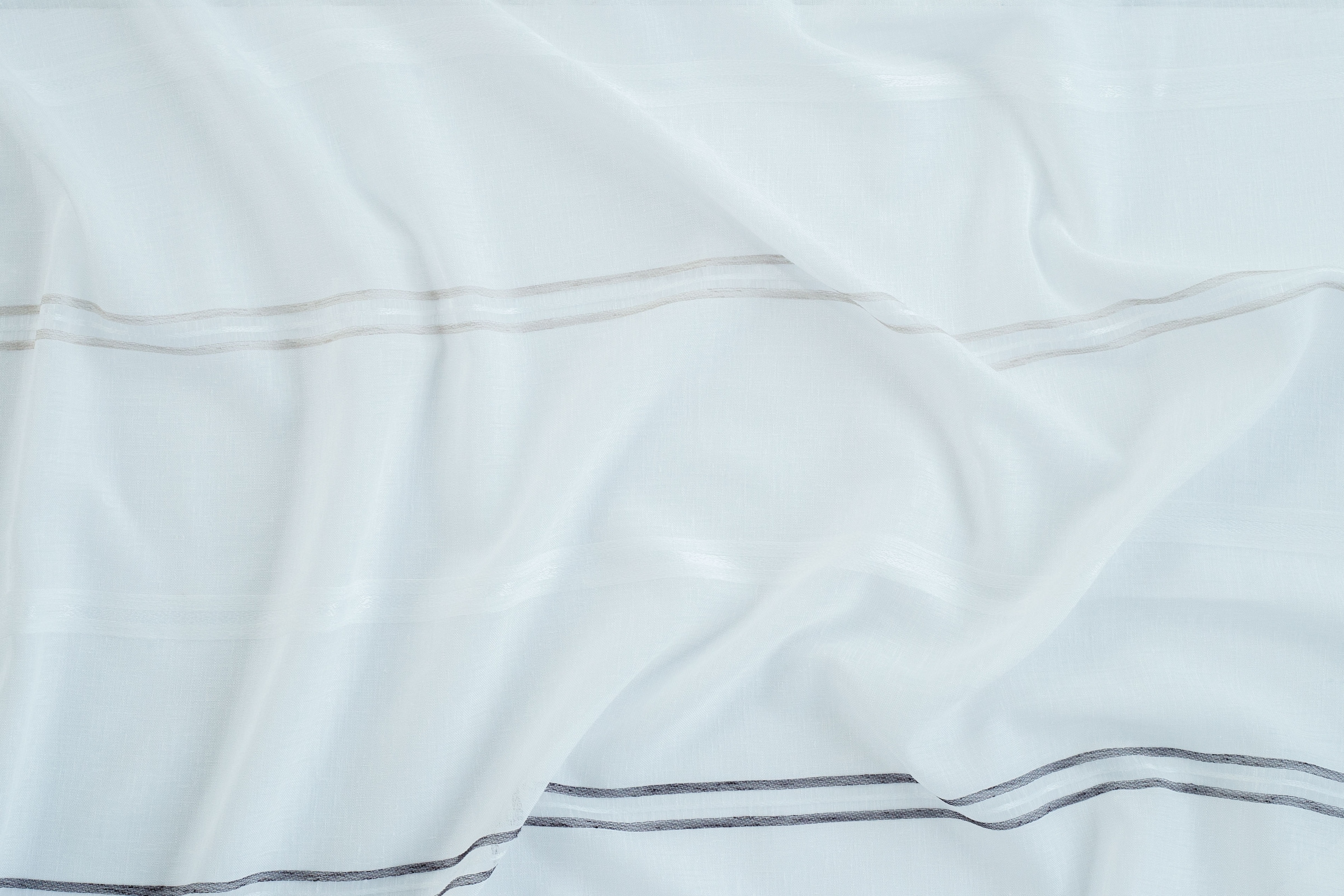 HOMING Gardine »Linus« verdeckte Schlaufen 1 Stk. tlg. Streifen, modern, Wohnzimmer, Schlafzimmer