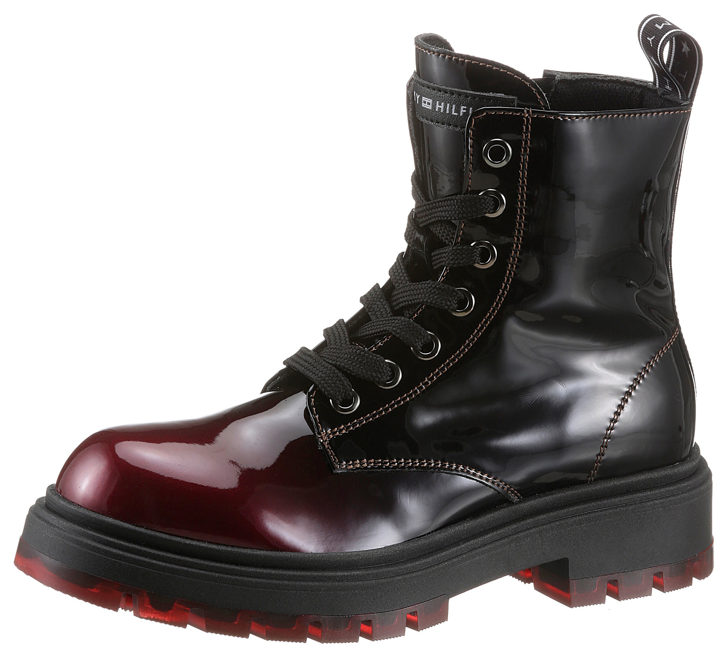 Image of Tommy Hilfiger Schnürstiefel, mit zweifarbiger Profillaufsohle bei Ackermann Versand Schweiz