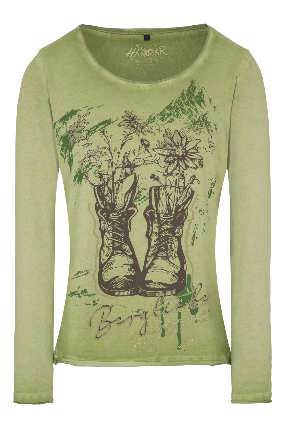 Image of Hangowear Trachtenshirt, mit Print auf Vorder- und Rückseite bei Ackermann Versand Schweiz