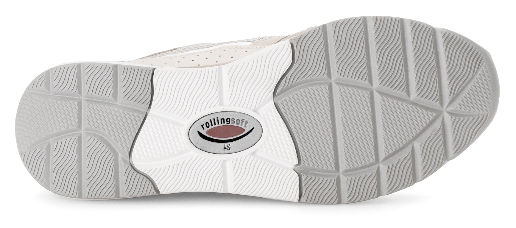Gabor Rollingsoft Keilsneaker, mit OPTIFIT-Wechselfussbett, Freizeitschuh, Halbschuh, Schnürschuh