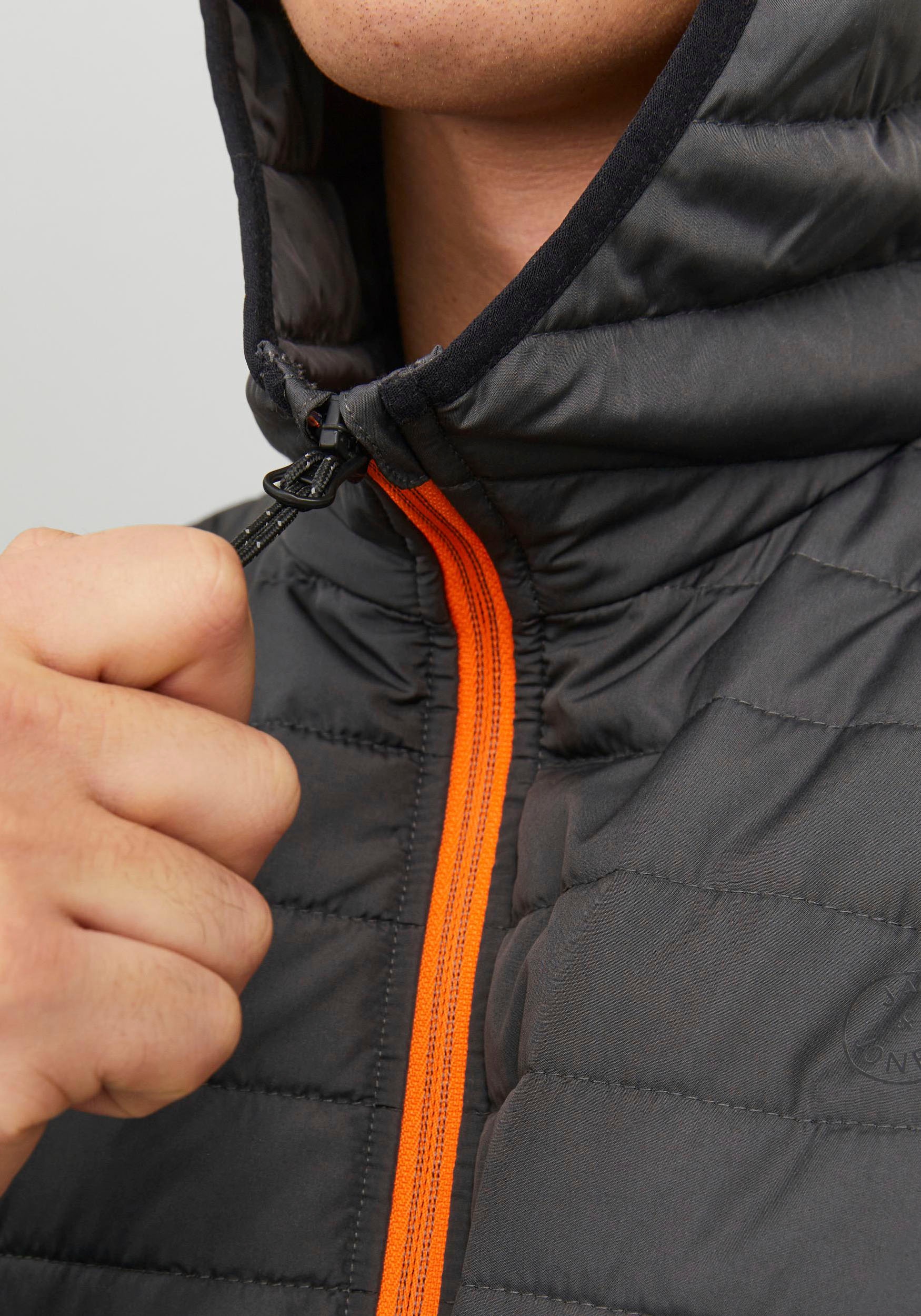 Jack & Jones Steppjacke »JJEMULTI QUILTED JACKET NOOS«, mit Kapuze