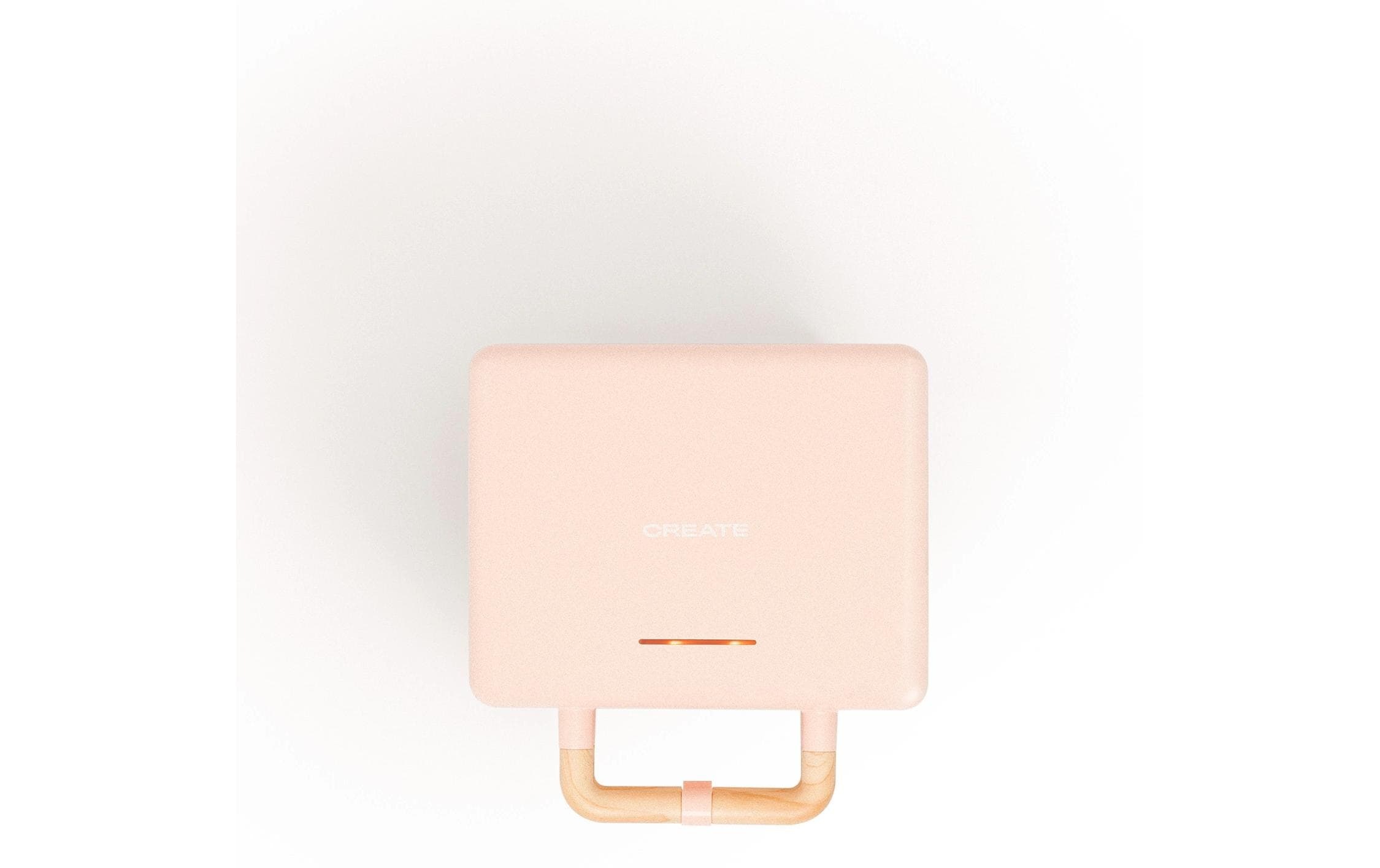 Waffeleisen »Create Stone 3 in 1 Studio Pastelrosa«, 800 W