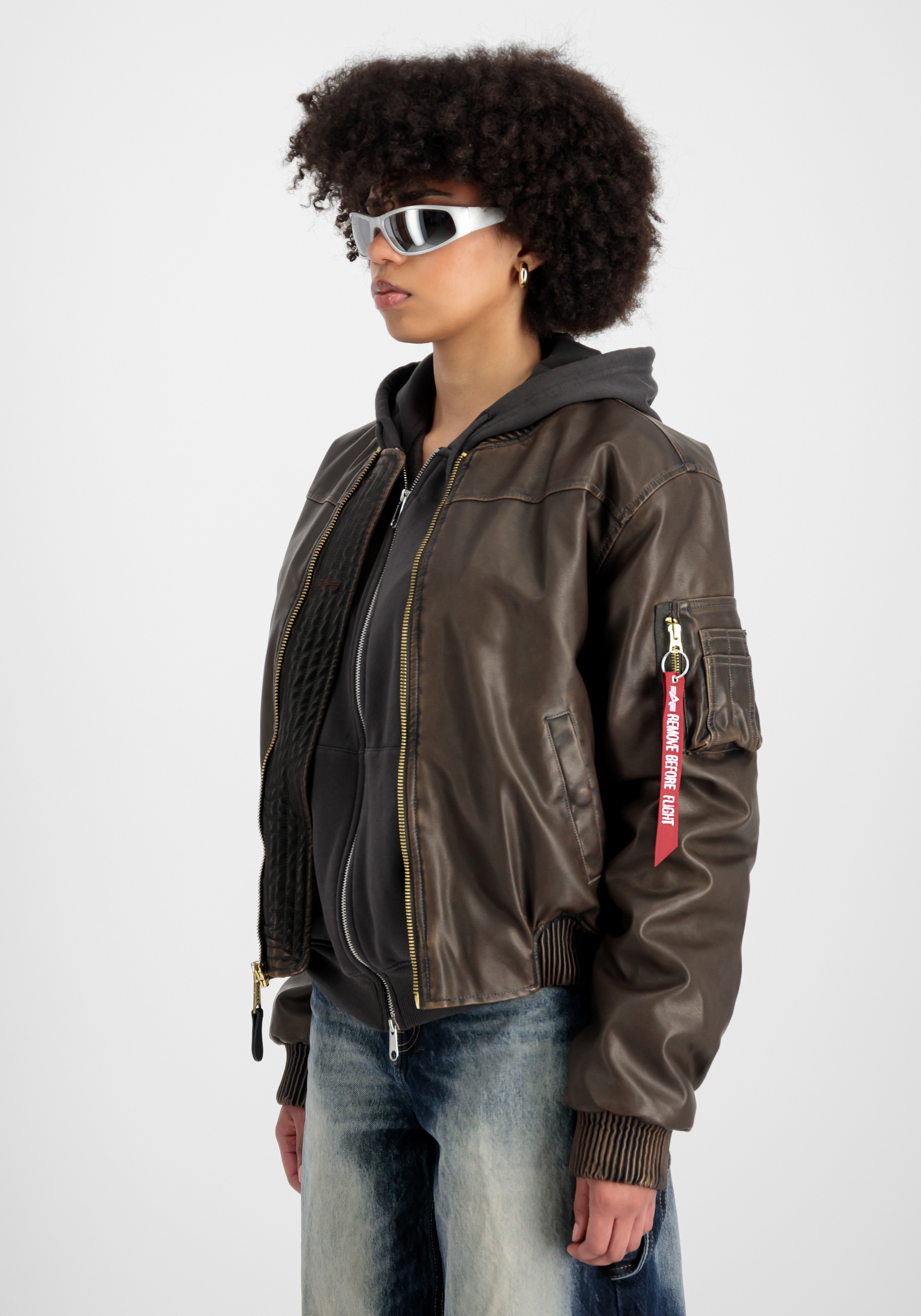 Image of Alpha Industries Bomberjacke "MA-1 FL Vintage W"