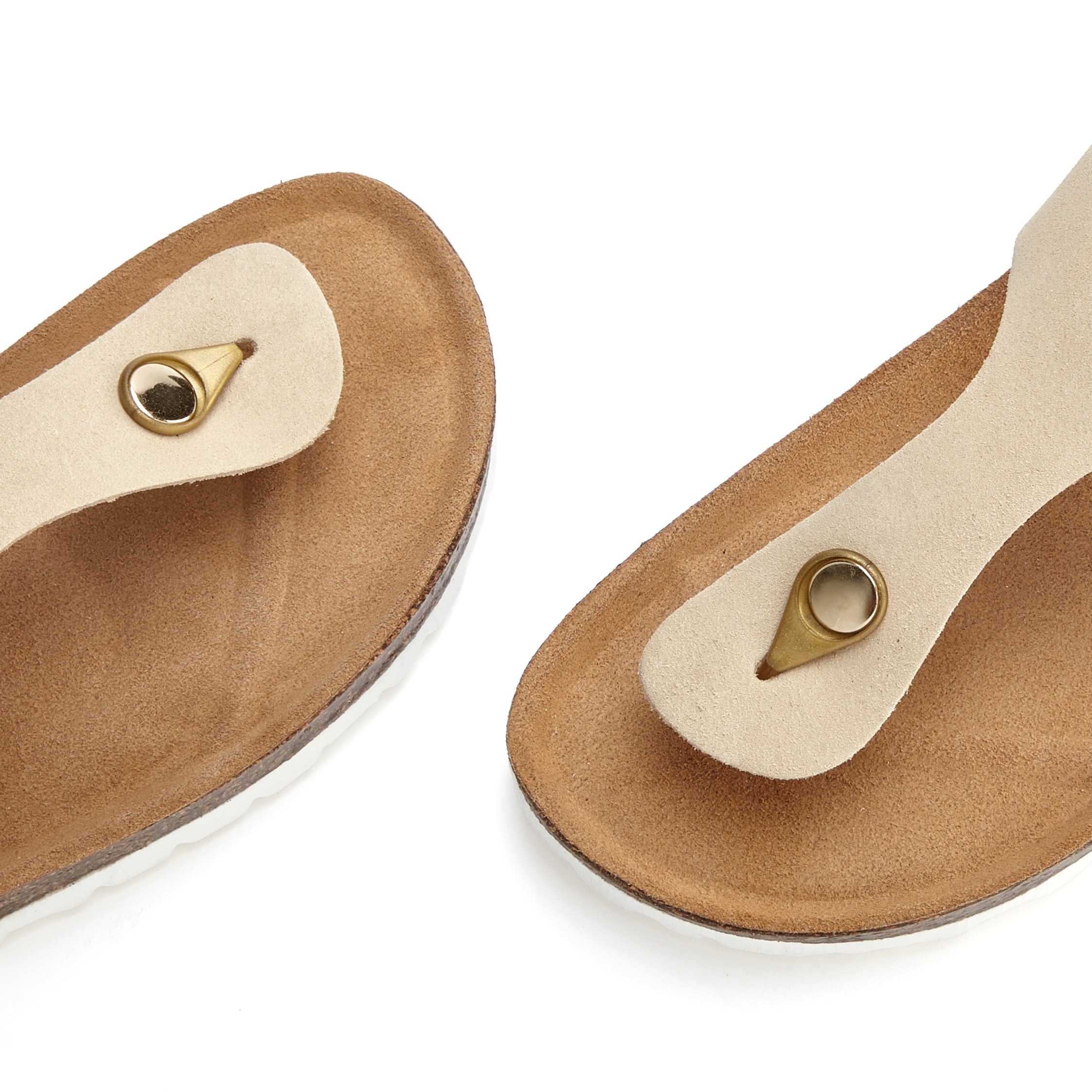 Elbsand Pantolette »Mule, Sandale, offener Schuh,«, aus hochwertigem Leder mit Komfortkorkfussbett, Unisex