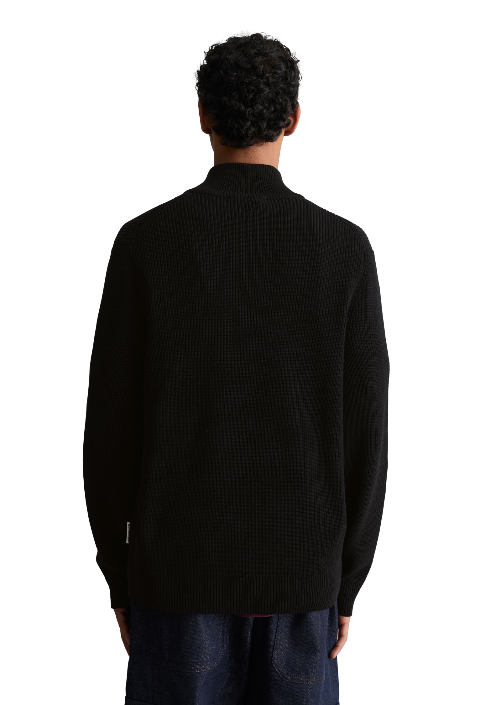Marc O'Polo DENIM Troyer relaxed fit aus reiner Bio-Baumwolle