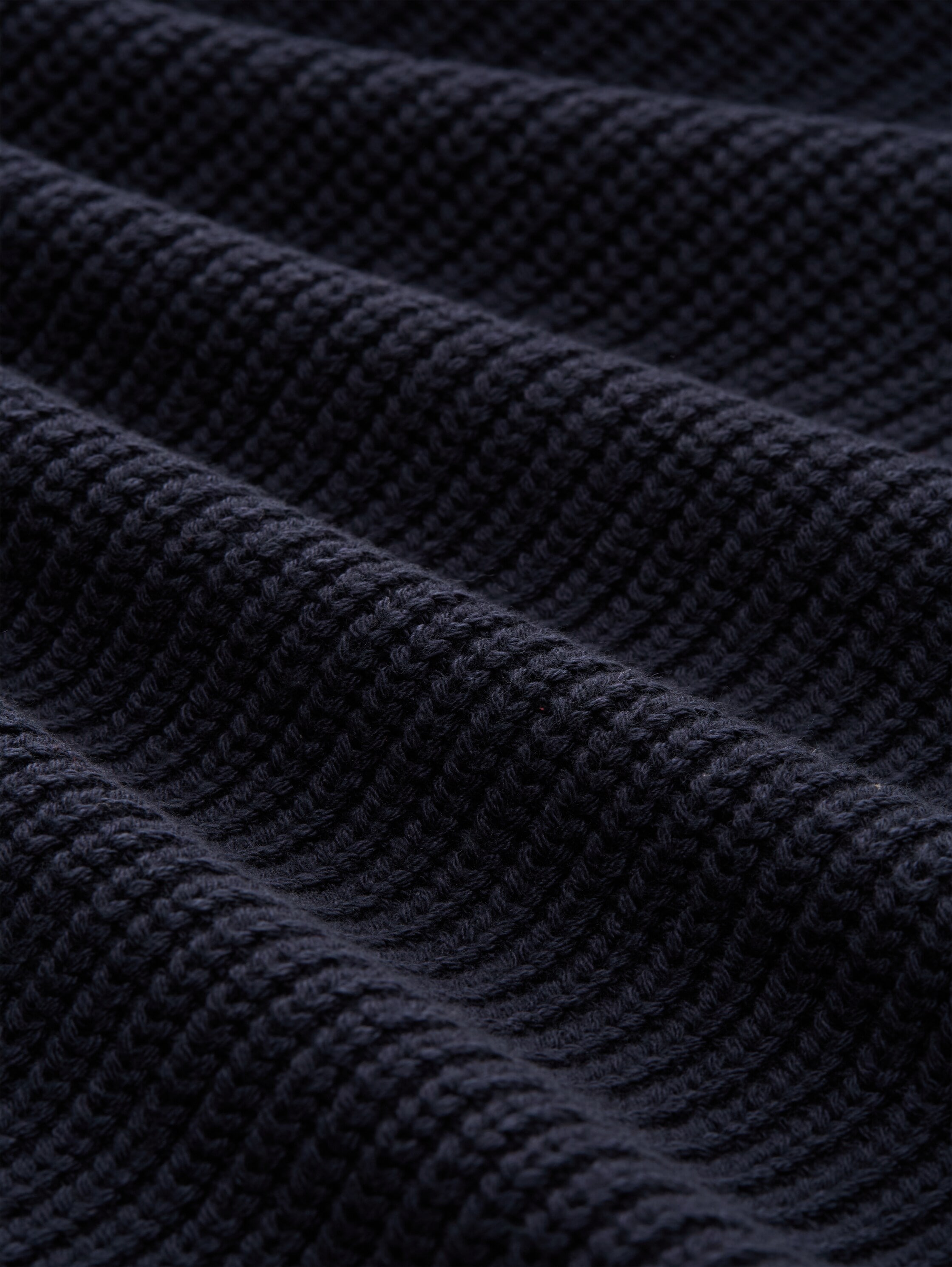 TOM TAILOR Veste en tricot mit Logo Stickerei