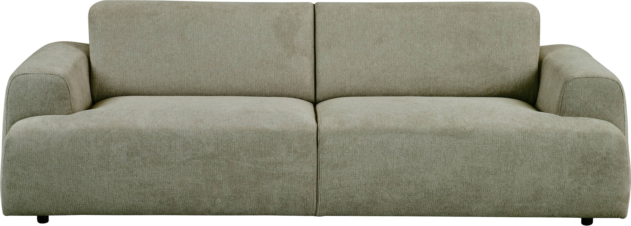 GOODproduct 3-places »Linkka, Breite 237 cm« en tissu chenille doux, avec suspension ondulée
