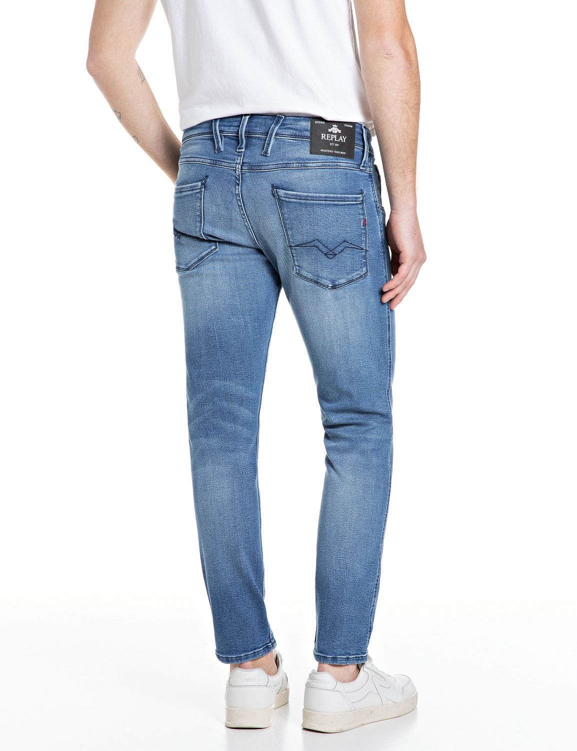 Replay Jeans slim »Anbass Superstretch« elastisch