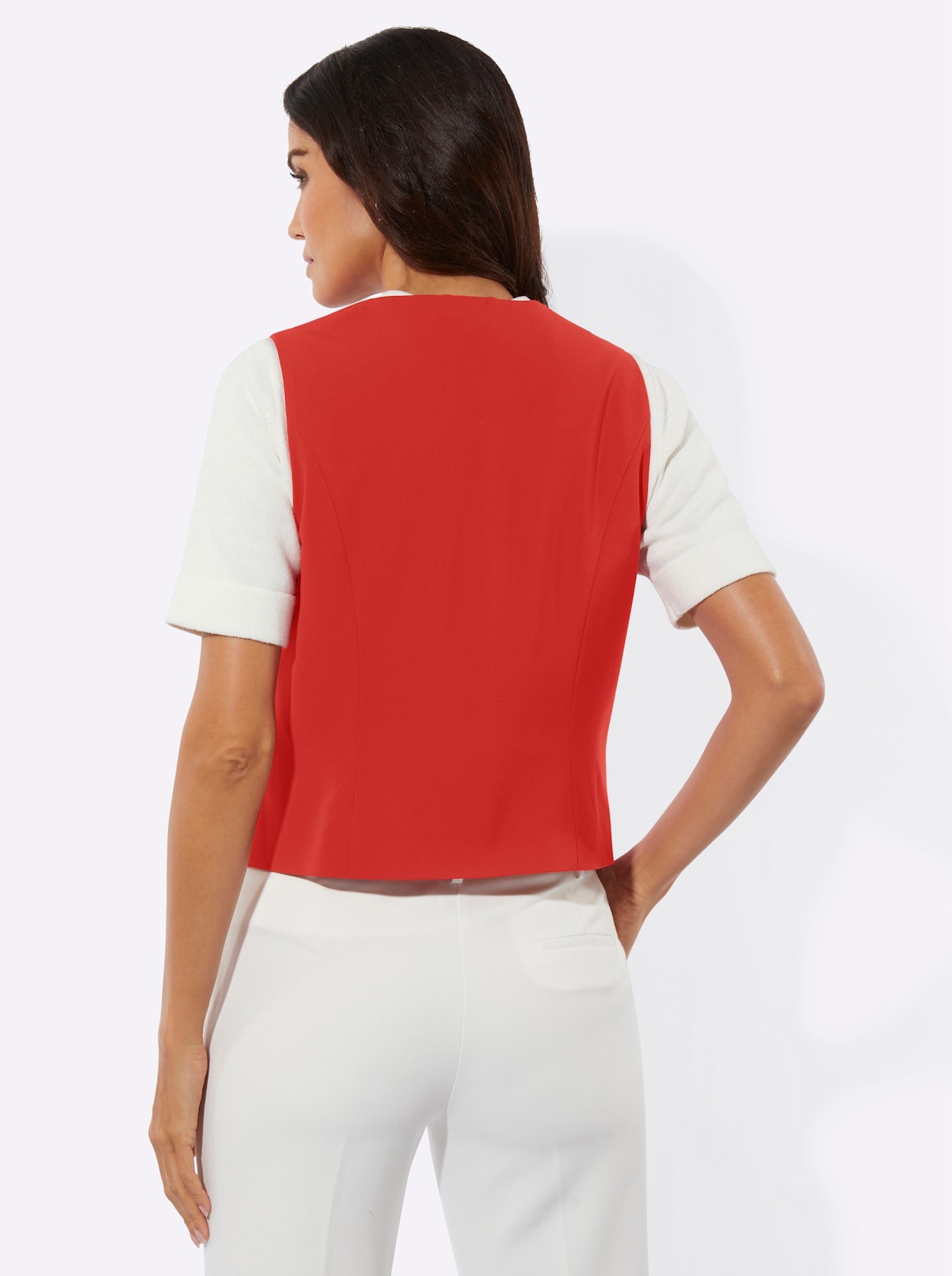creation L Gilet court