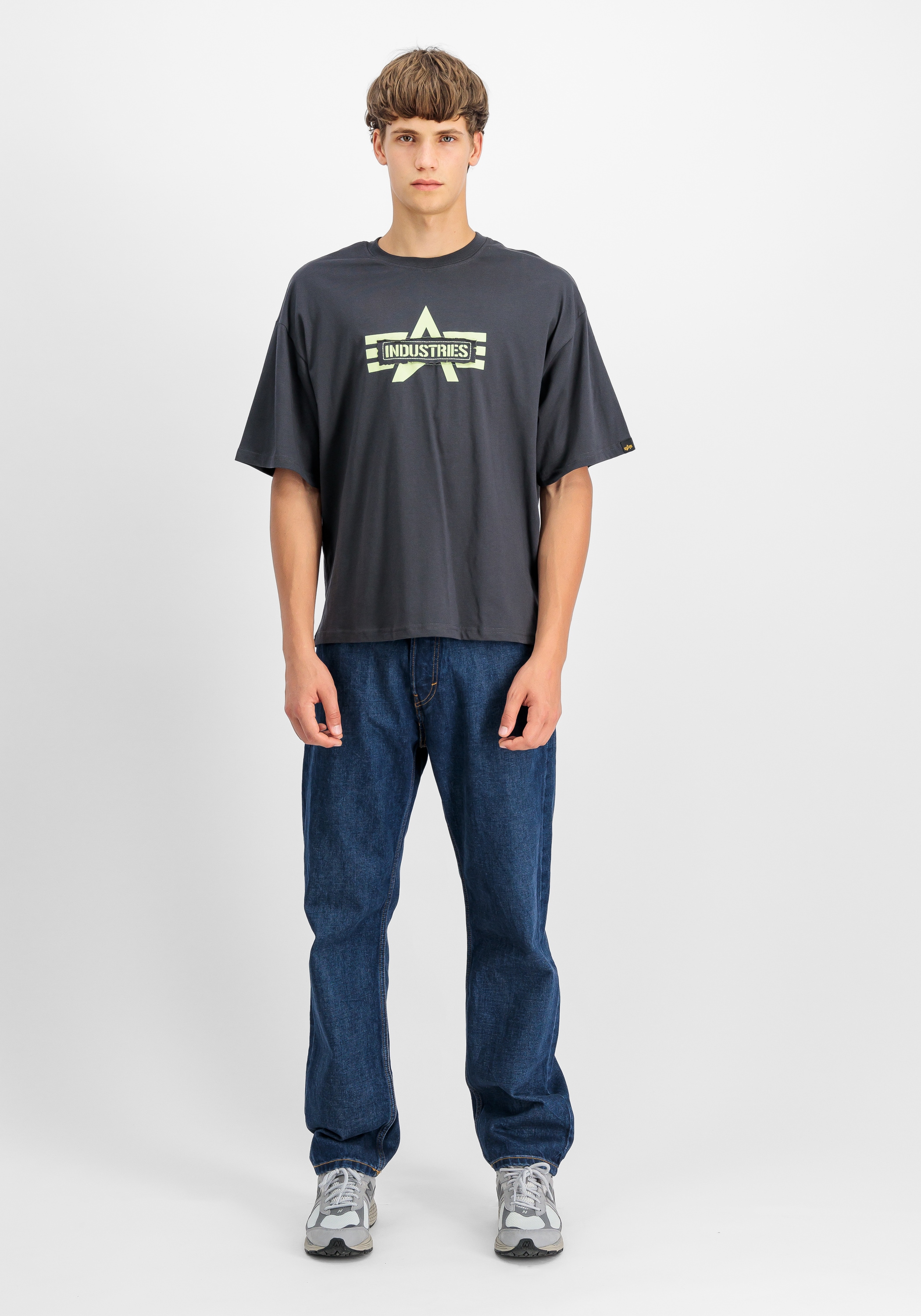 Alpha Industries T-Shirt »Alpha Industries Men - T-Shirts Logo Edge T«