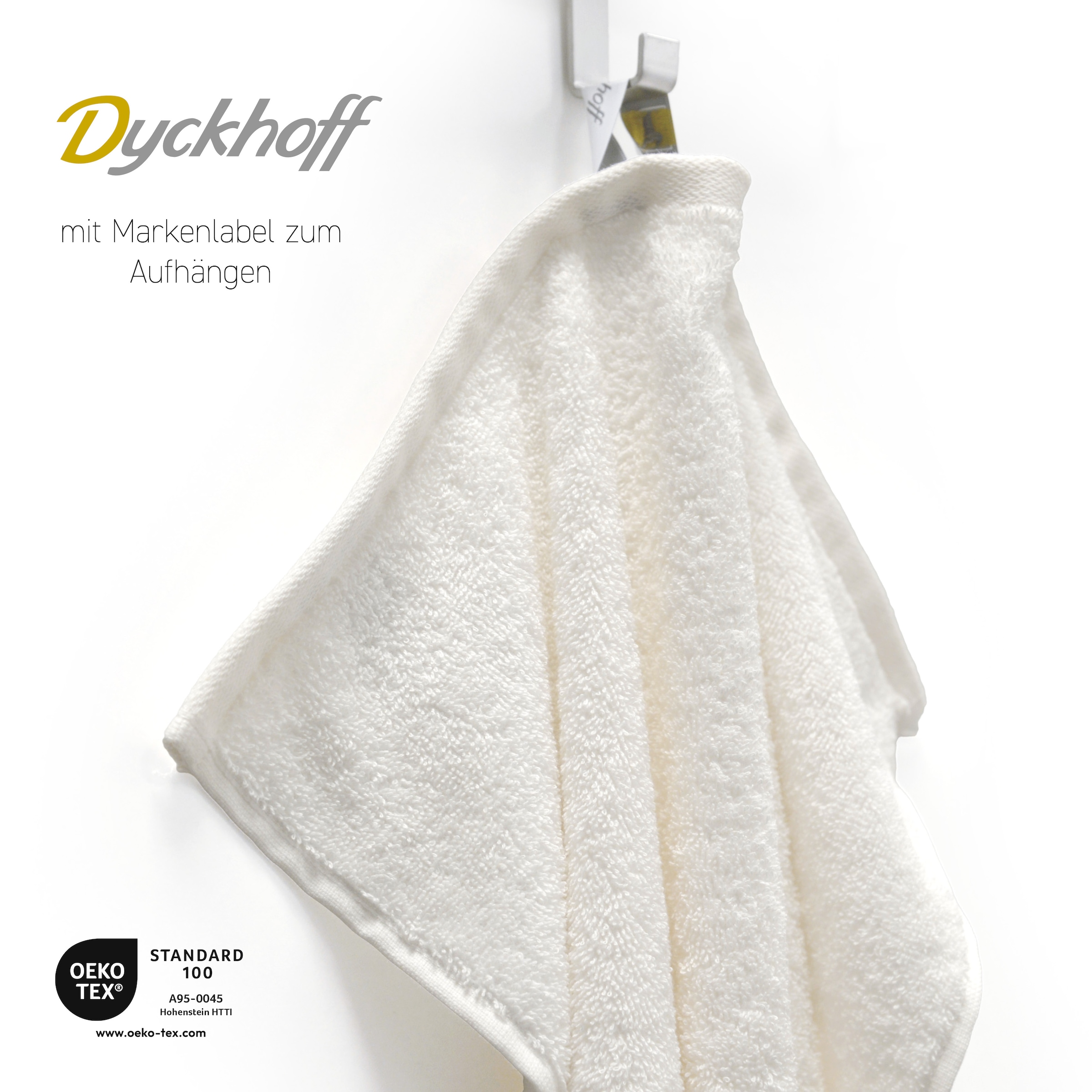 Dyckhoff Handtuch Set »Chenille«, Set, 6 tlg., Frottier, Set beinhaltet: 4x Handtuch (50x100cm) und 2x Duschtuch (70x140cm)