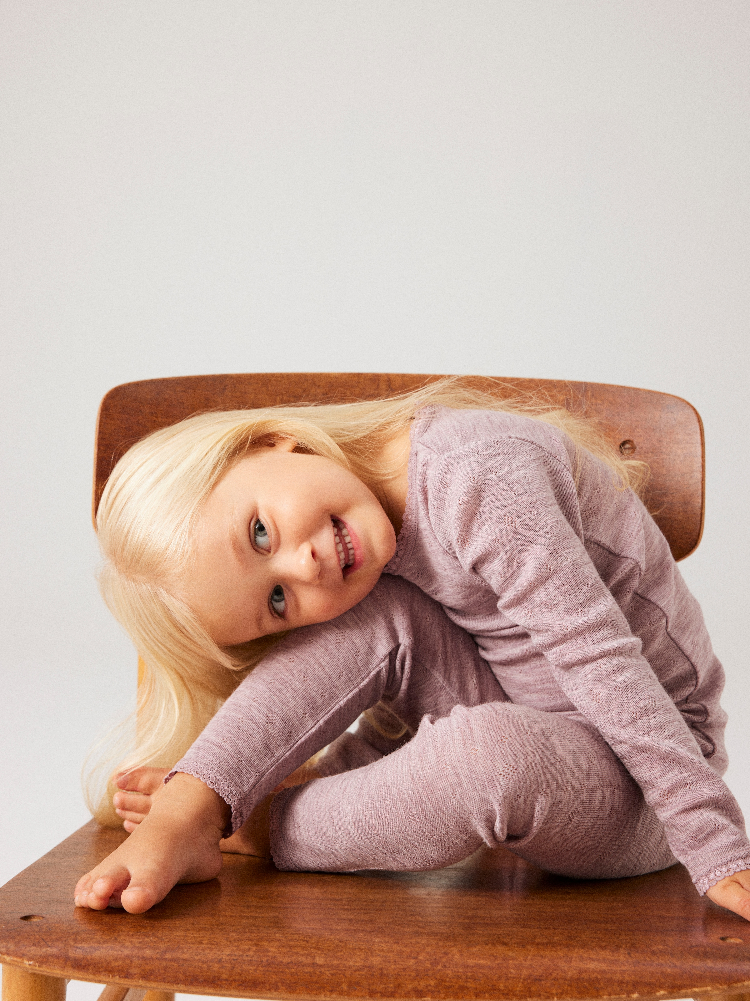 Name It Leggings »NMFWANG WOOL NEDDLE LEGGING SOLID NOOS«  en pure laine mérinos