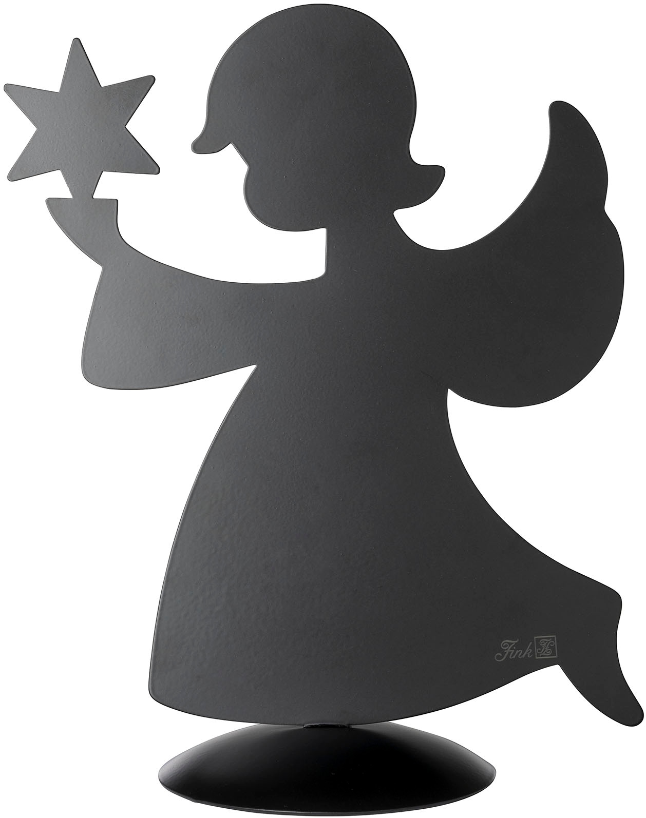 Image of Fink Engelfigur "HOLYWORKER" Adventsfigur, Engel, Dekofigur, Weihnachtsdeko aus Eisen