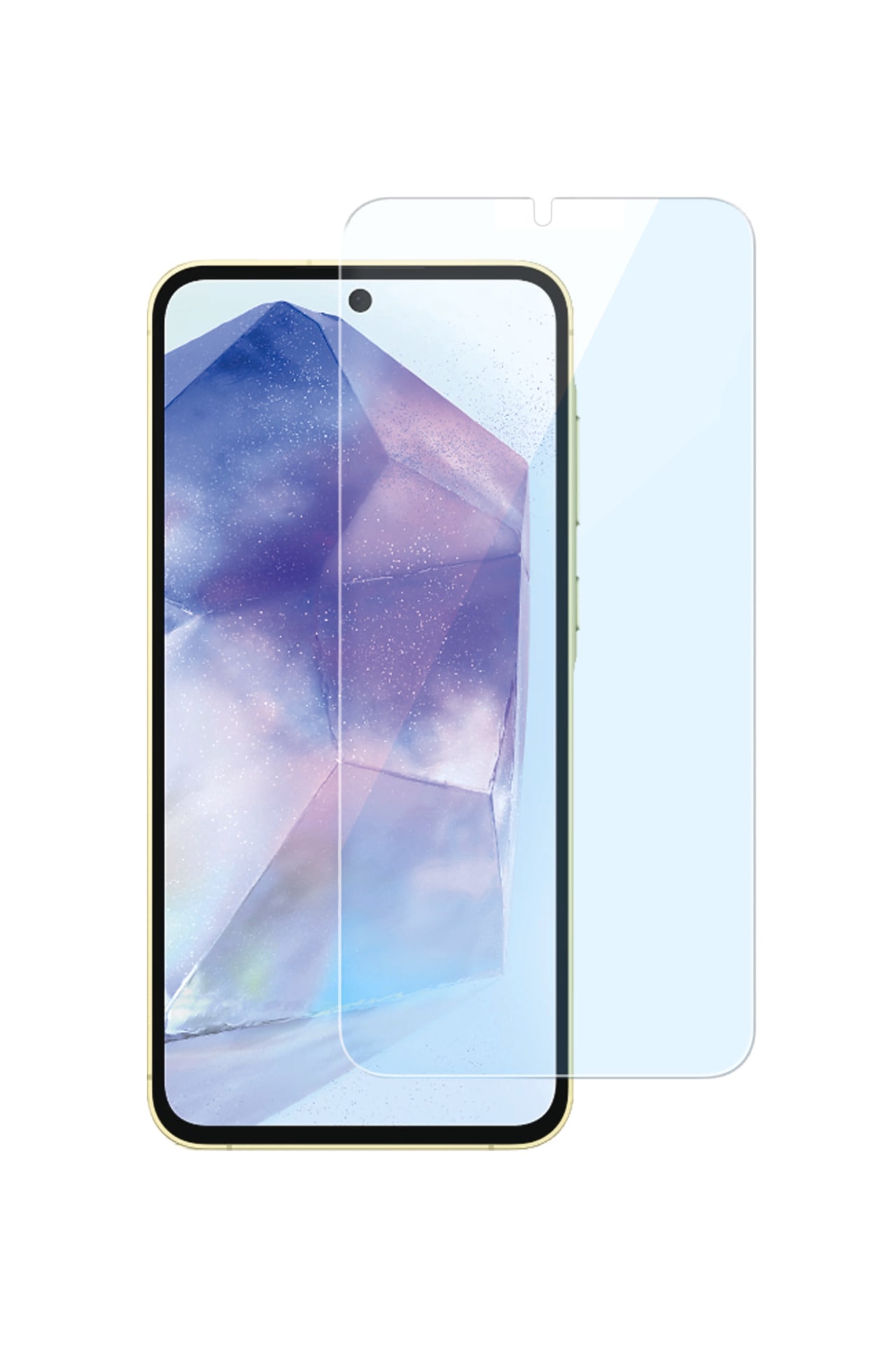 Image of Samsung Displayschutzglas "Designed for Samsung Tempered Glass" für Samsung Galaxy A56 Displayschutzfolie, Schutzfolie, Bildschirmschutz, kratz- & stossfest