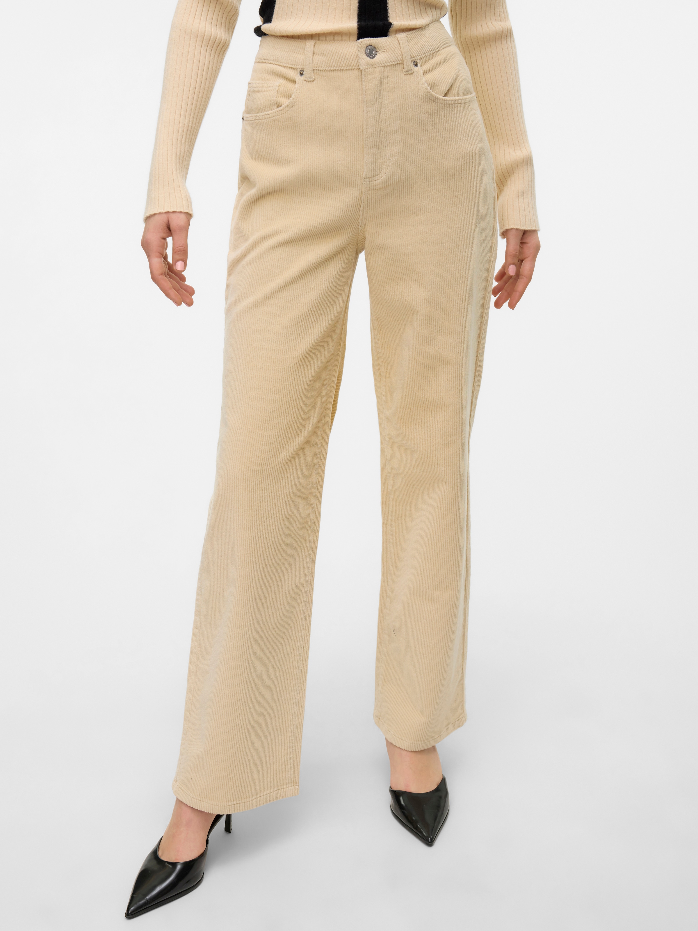 Vero Moda Cordhose »VMTESSA HR WIDE CORDUROY PANTS GA NOOS«