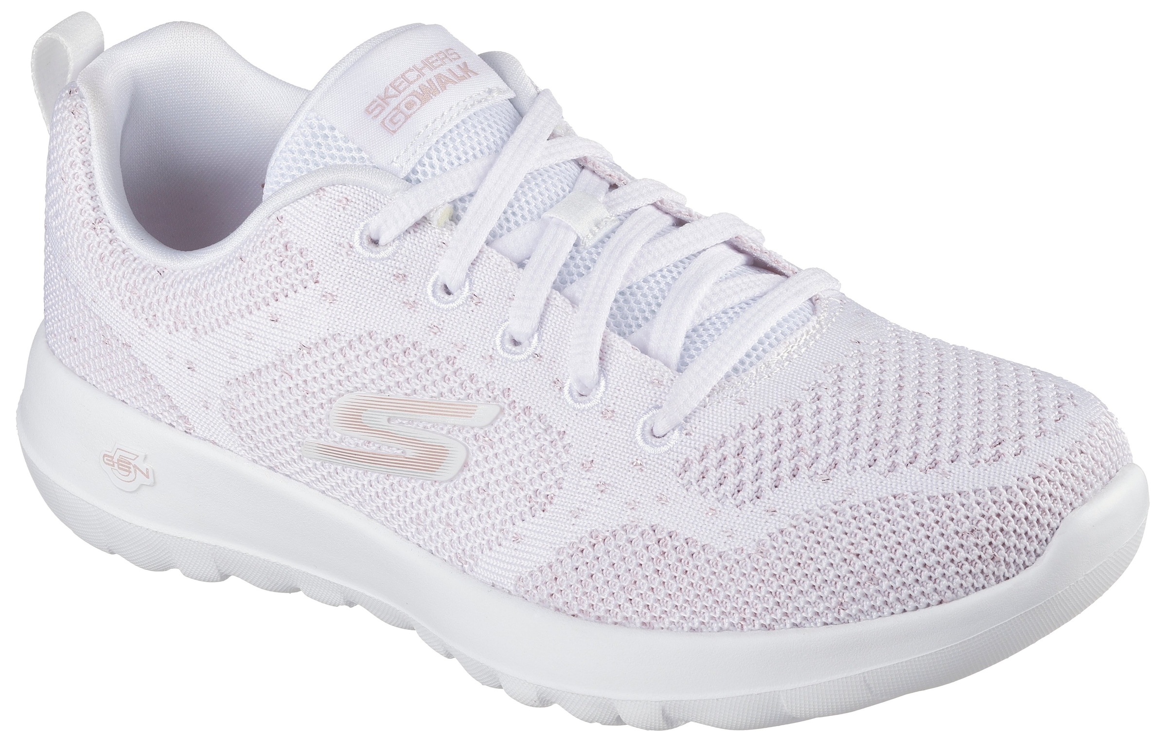 Image of Skechers Sneaker "GO WALK JOY-VIOLET", Trainingsschuh, Schnürschuh mit Goga Mat Technologie