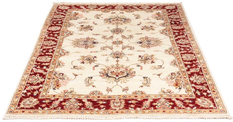 Image of morgenland Orientteppich »Ziegler - 185 x 128 cm - beige«, rechteckig, 6 mm Höhe, Wohnzimmer, Handgeknüpft, Einzelstück mit Zertifikat bei Ackermann Versand Schweiz
