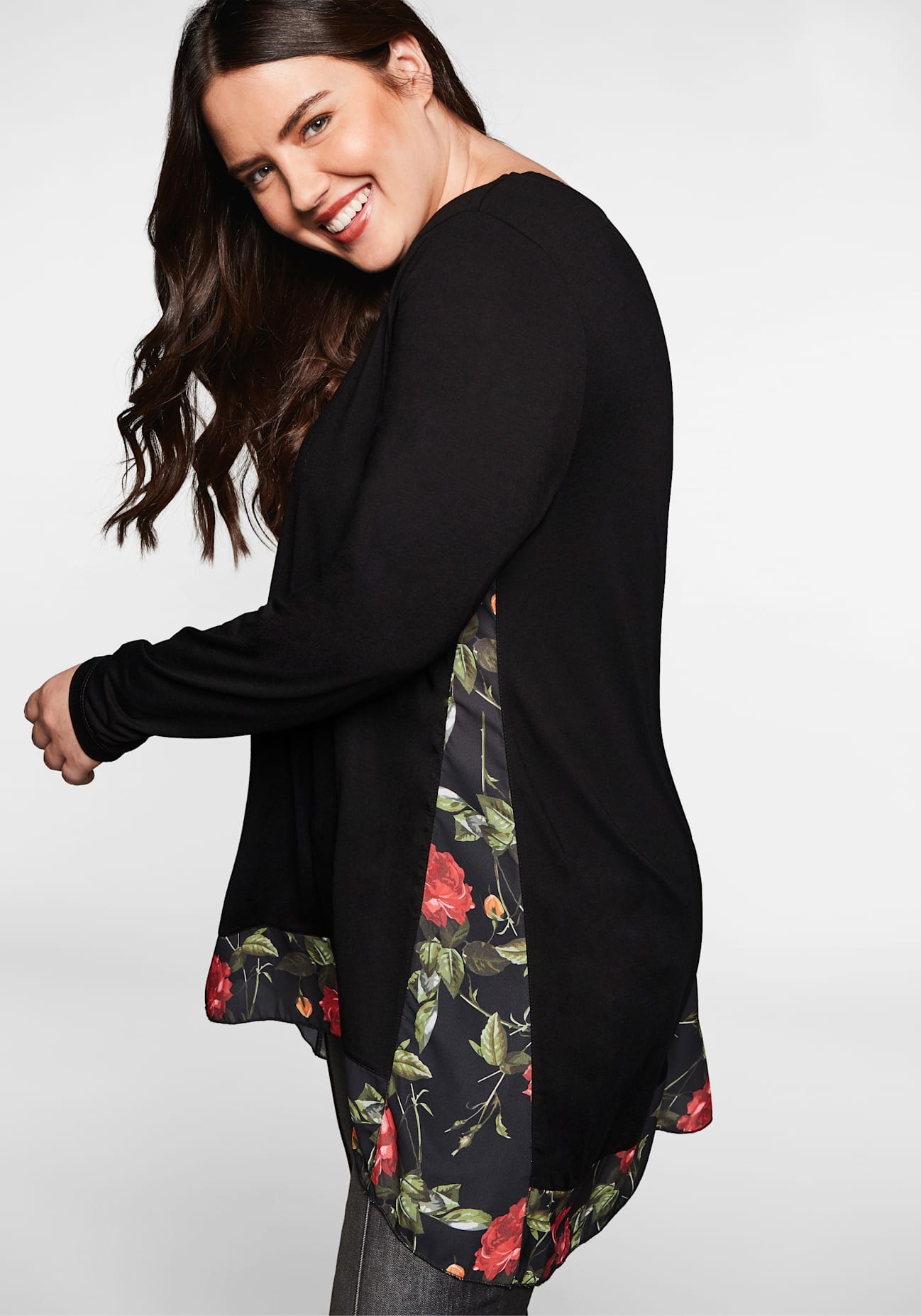 sheego by Joe Browns Longshirt »Longshirt«, (1 tlg.)