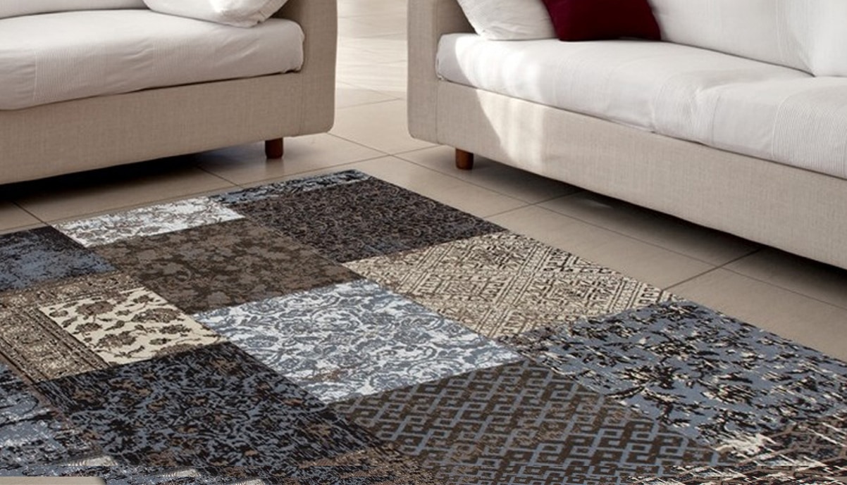 Image of Kayoom Teppich "Symphony 160" rechteckig 8 mm Höhe Flachgewebe, reine Baumwolle, Wohnzimmer