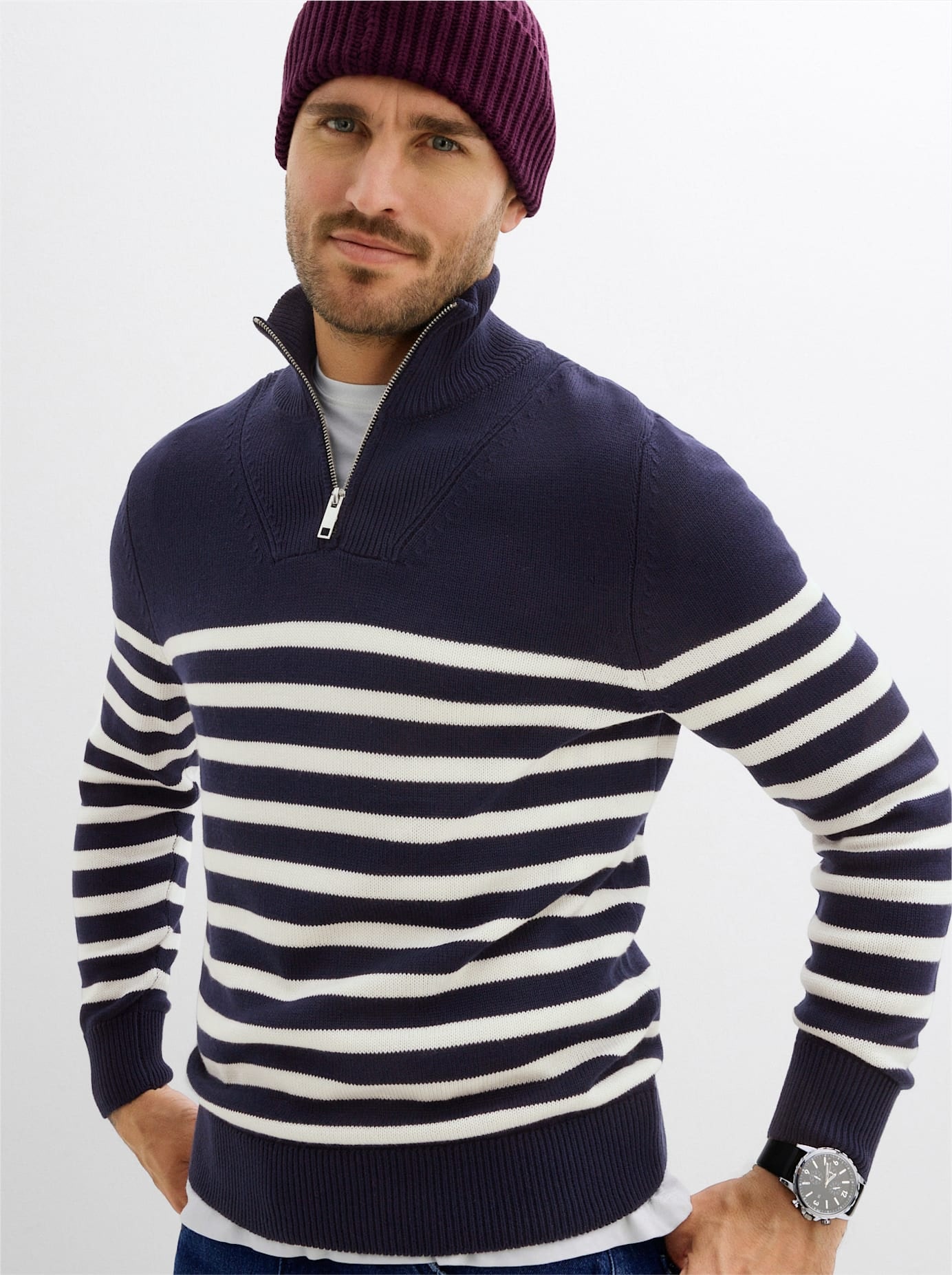 Image of Marco Donati Stehkragenpullover "Pullover"