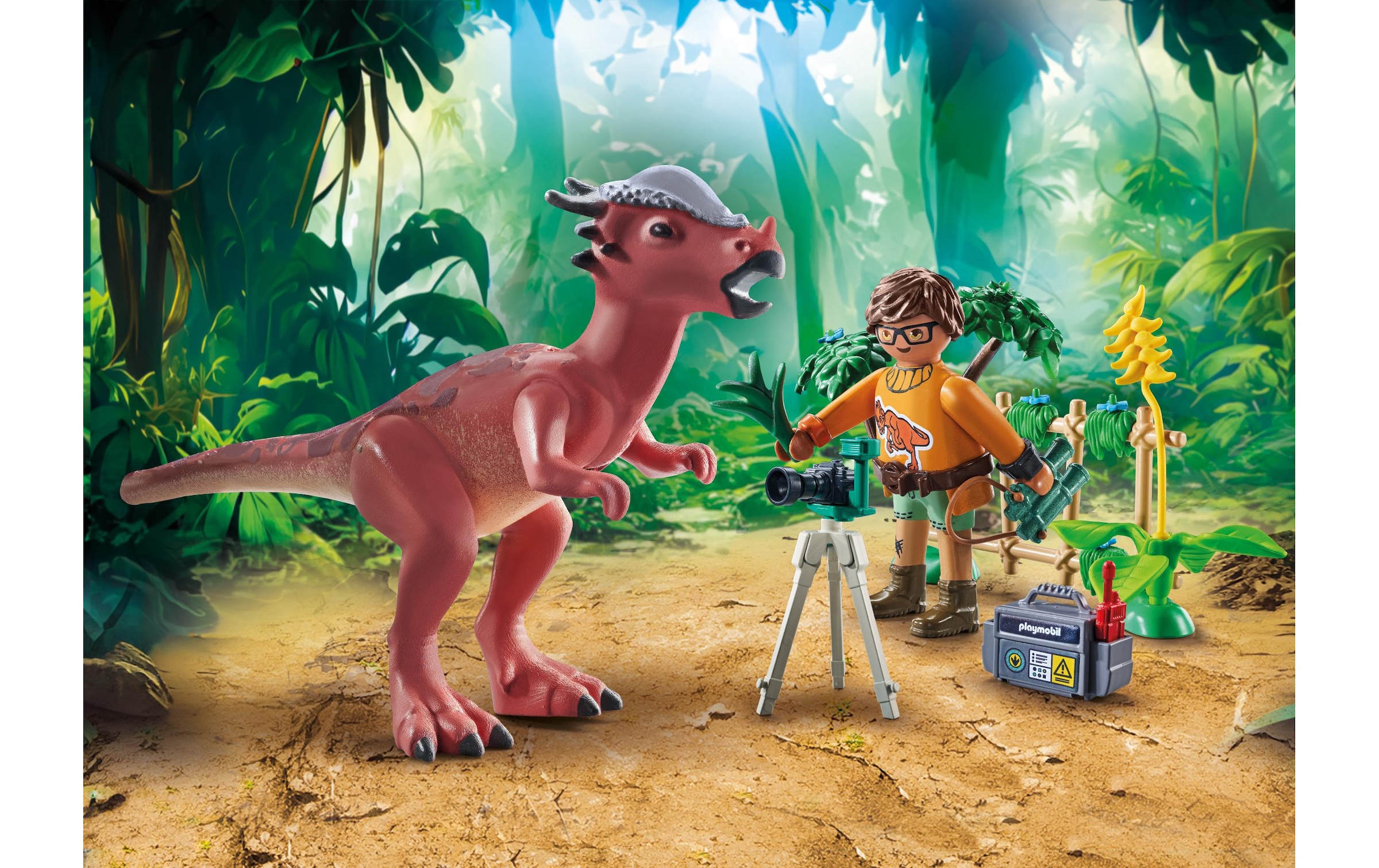 Playmobil® Spielbausteine »Dinos Stygimoloch-Beobachtung 71822«, (37 St.)