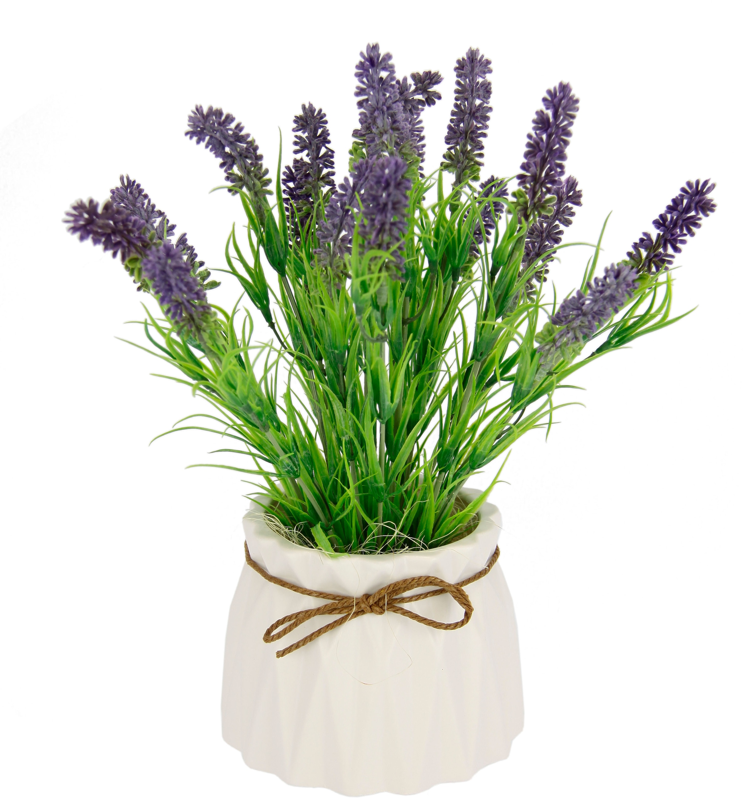 »Lavendel«, Im Kunstpflanze I.GE.A. Keramiktopf