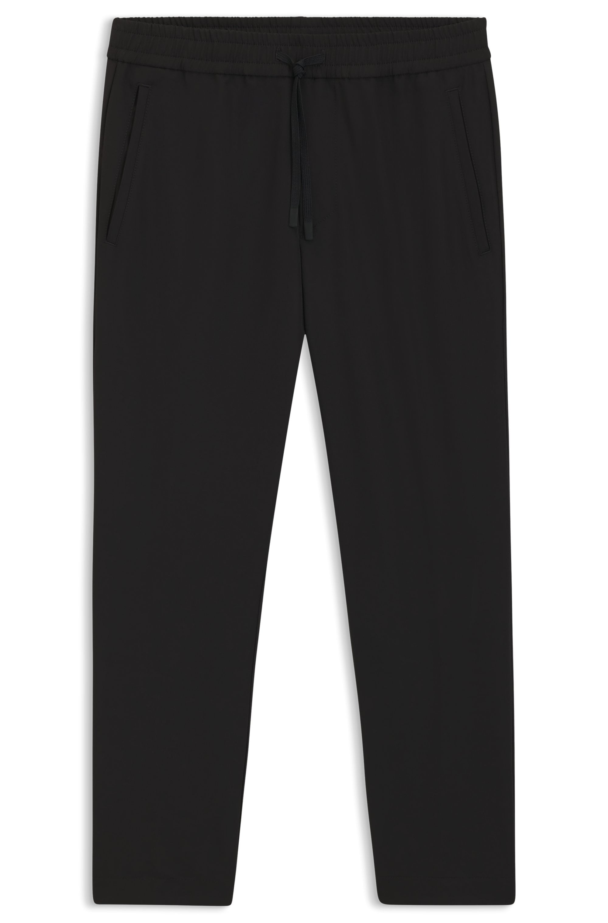 BOSS GREEN Stretch-Hose »T Flex«  mit elastischem Bund und Kordelzug Stretchhose Businesshose