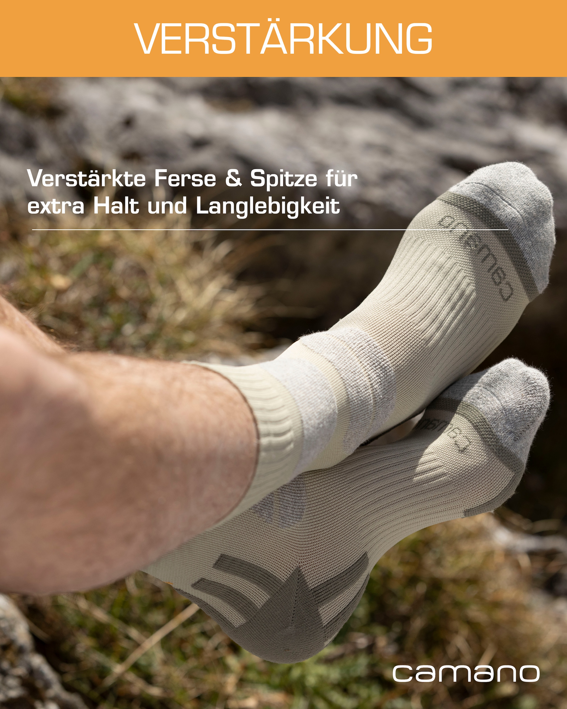 Camano Chaussettes »Function« avec support de voûte plantaire