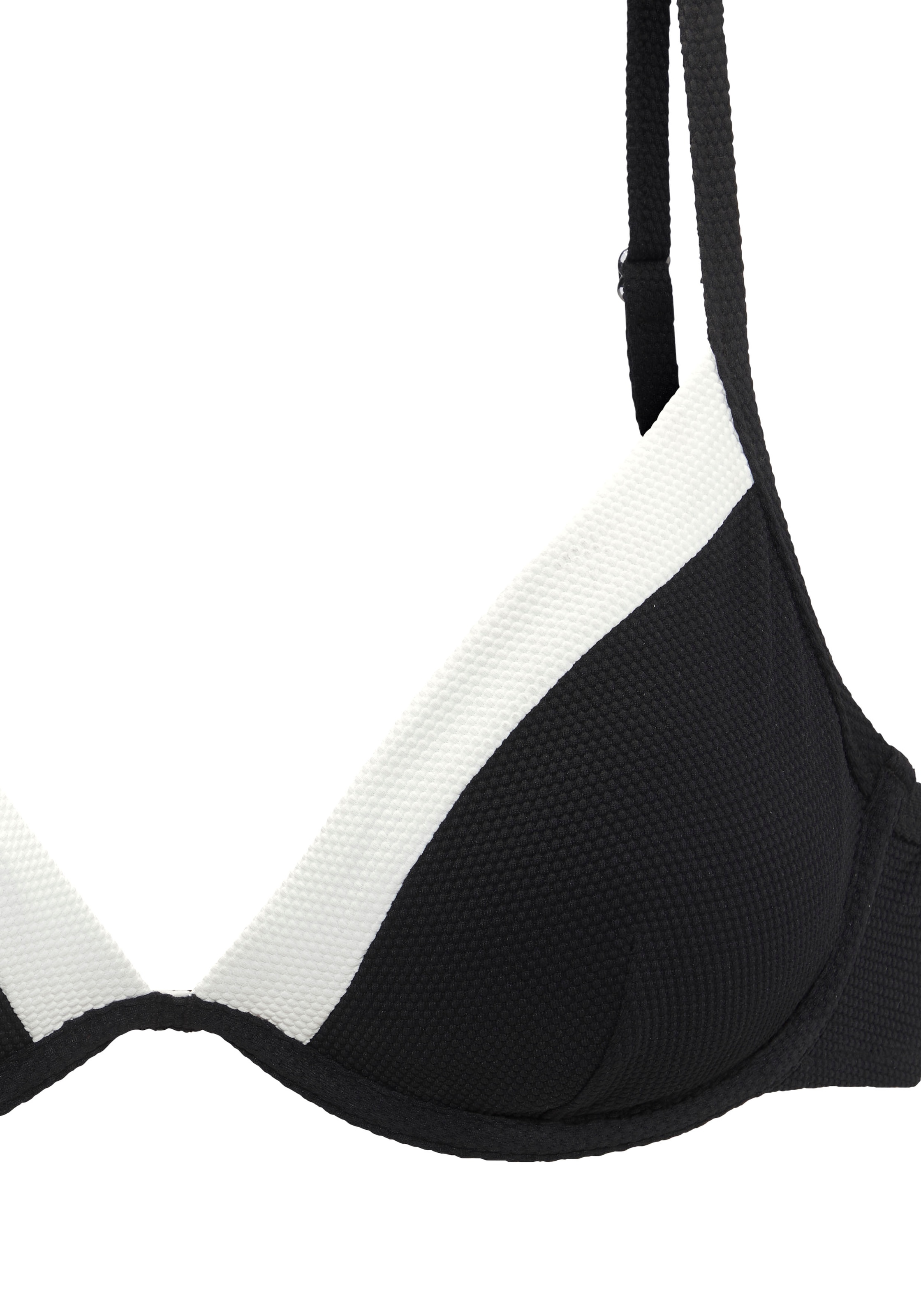 LASCANA Bügel-Bikini-Top »Chic« aus eleganter Strukturware