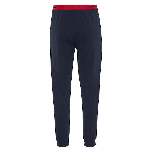 ♕ HUGO Pyjamahose »Linked Pants«, mit kontrastfarbenen Logo-Elastikbund  versandkostenfrei kaufen