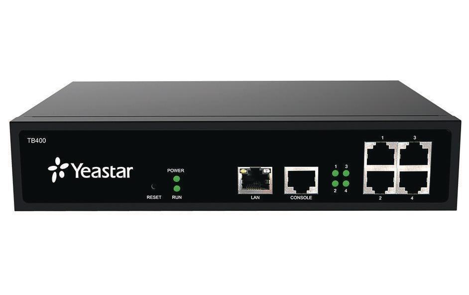 Tiptel Netzwerk-Switch »Gateway Yeastar Neogate TB400 ISDN«