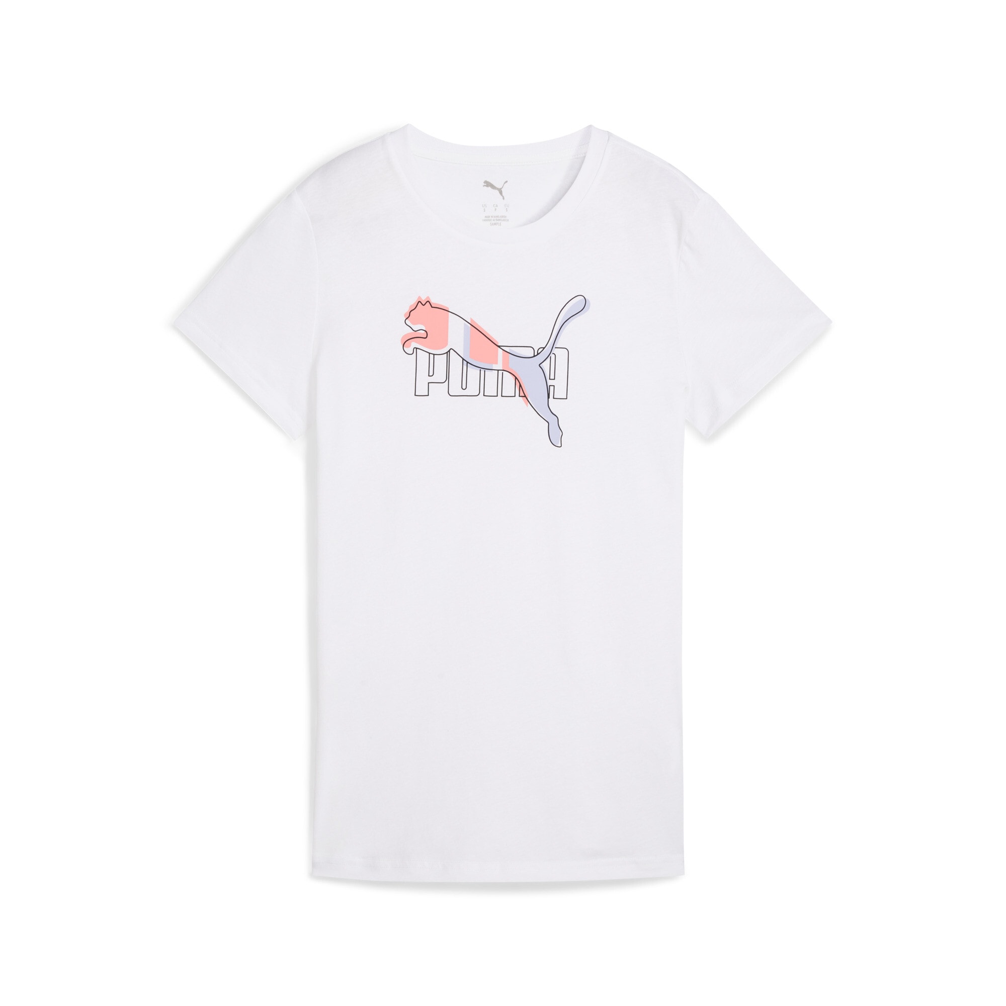 Image of PUMA T-Shirt "ESS LOGO LAB TEE" reguläre Passform, Kurzarm, Rundhalsausschnitt