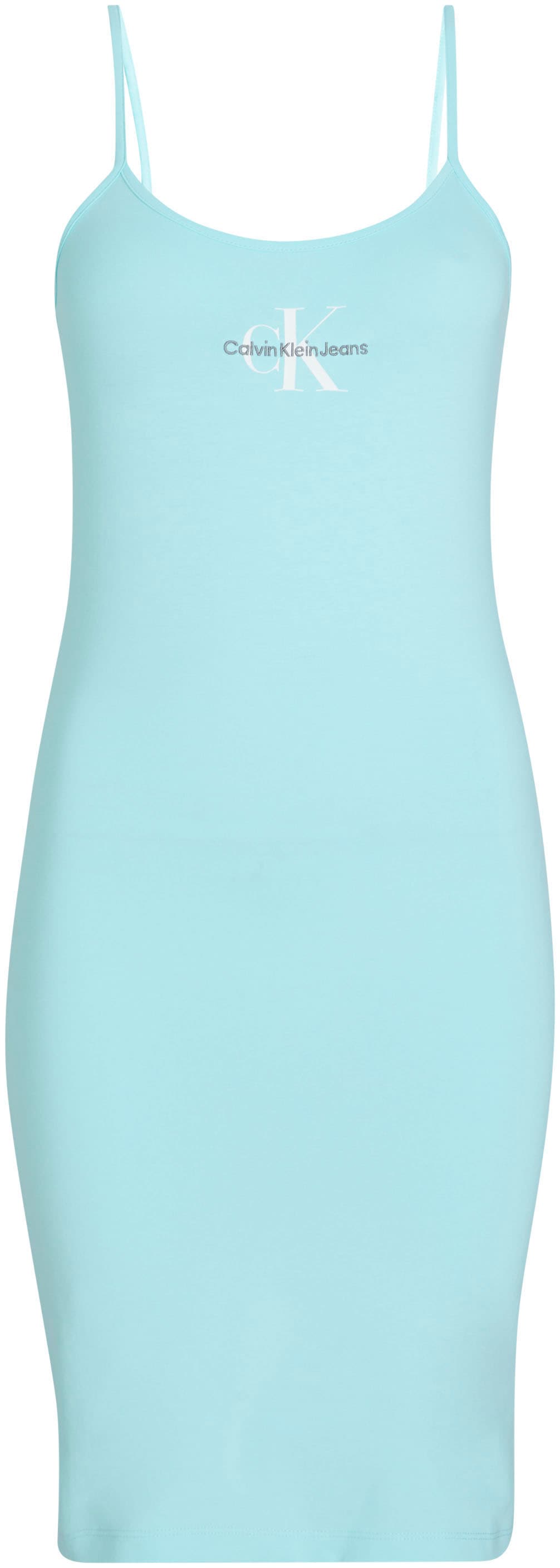 Calvin Klein Jeans Spaghettikleid »MONOLOGO STRAPPY DRESS«, mit Logoschriftzug