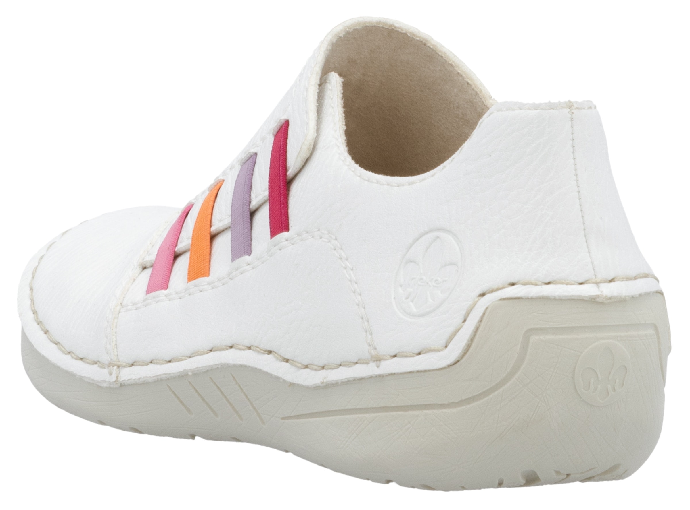 Rieker Slipper  Slip-on Sneaker, Schlupfschuh, Halbschuh mit weicher Innnensohle