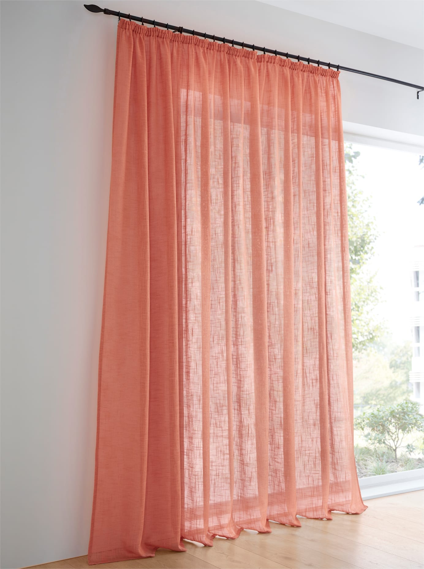 Image of heine home Gardine Schlaufen 1 Stk. tlg.
