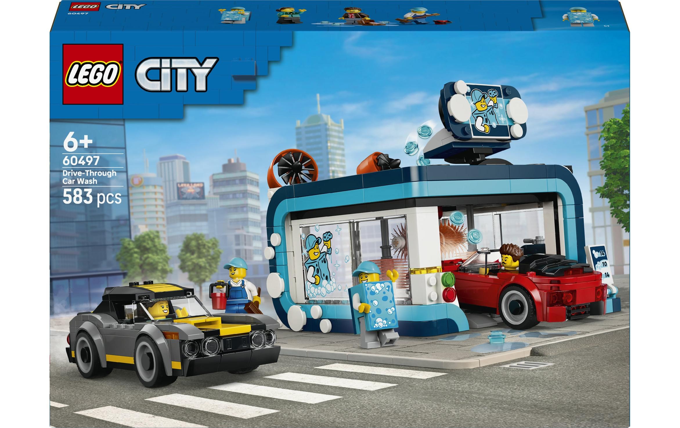 LEGO® Pions de construction »Waschstrasse (60497), LEGO City« fabriqué en Europe