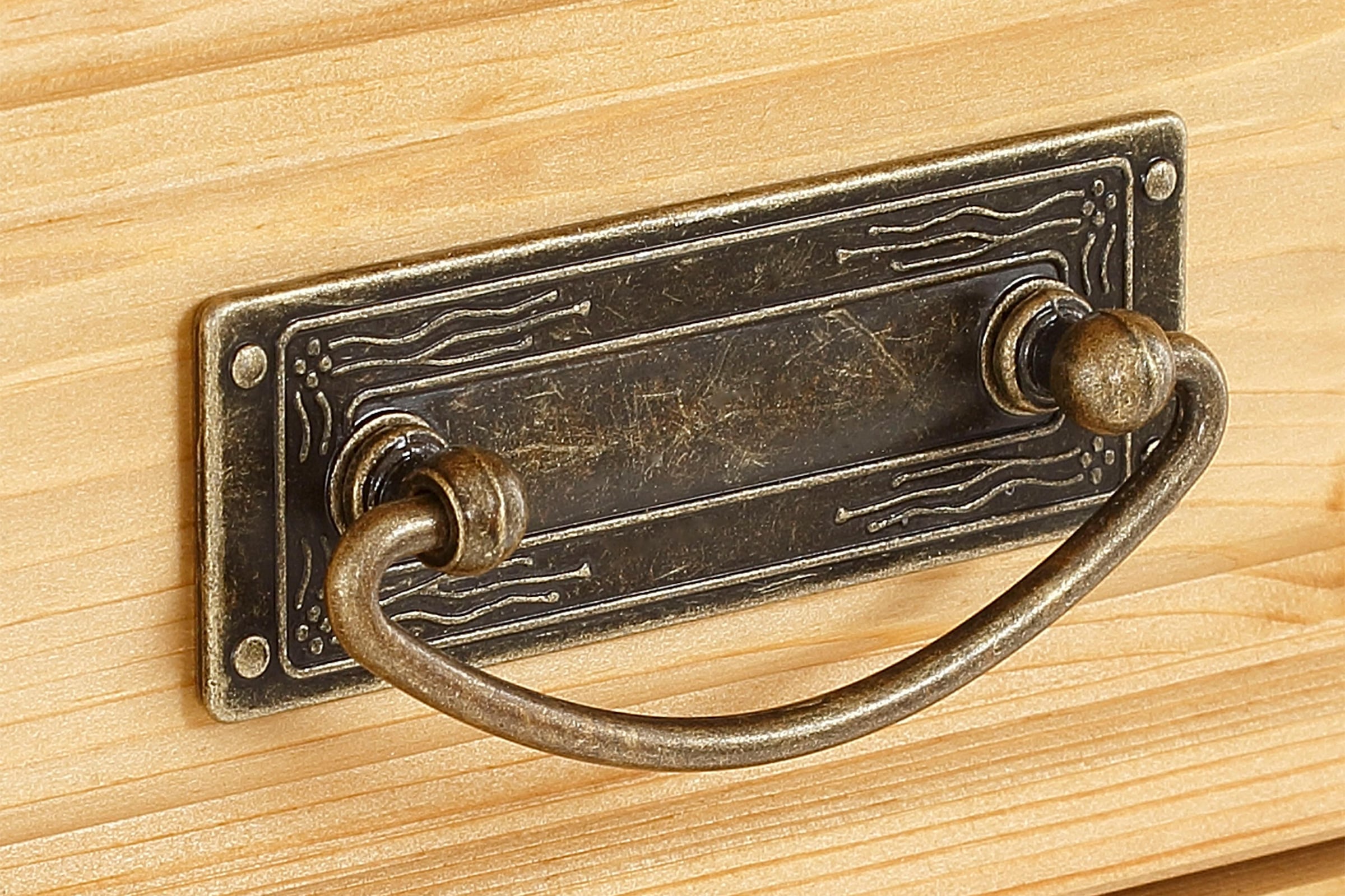 Sideboard Kommode im klassischen Landhausstil, Breite 202 cm