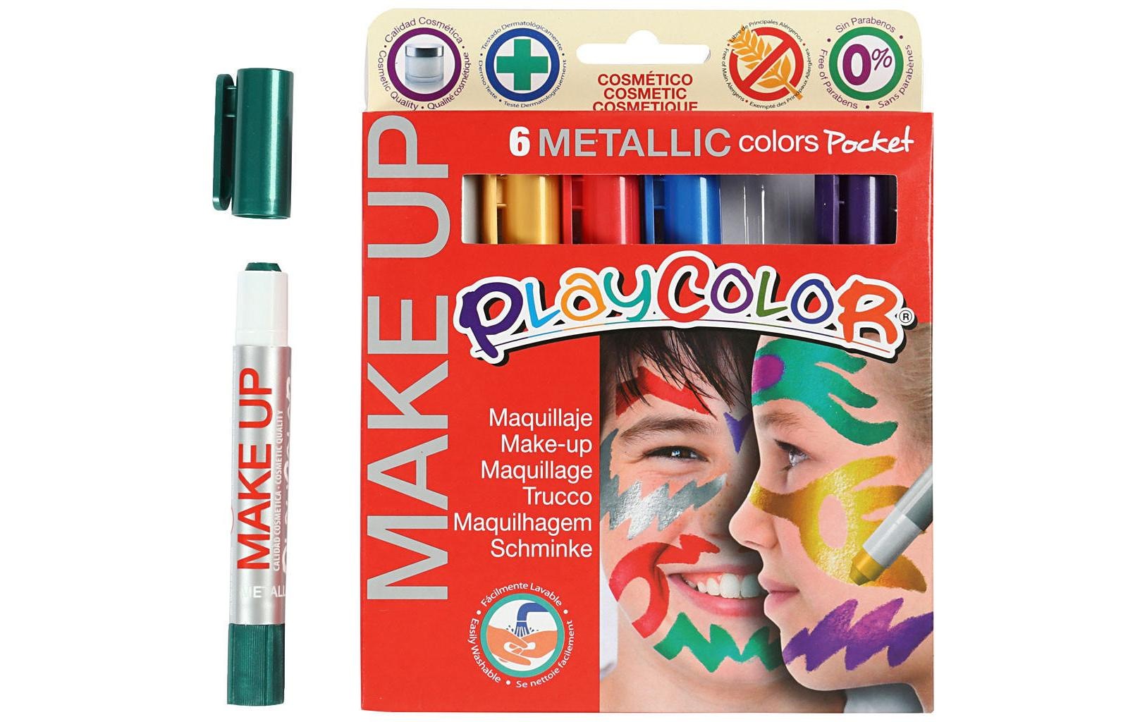 Image of Eulenspiegel Schmink-Set "6 Farben Metalic"