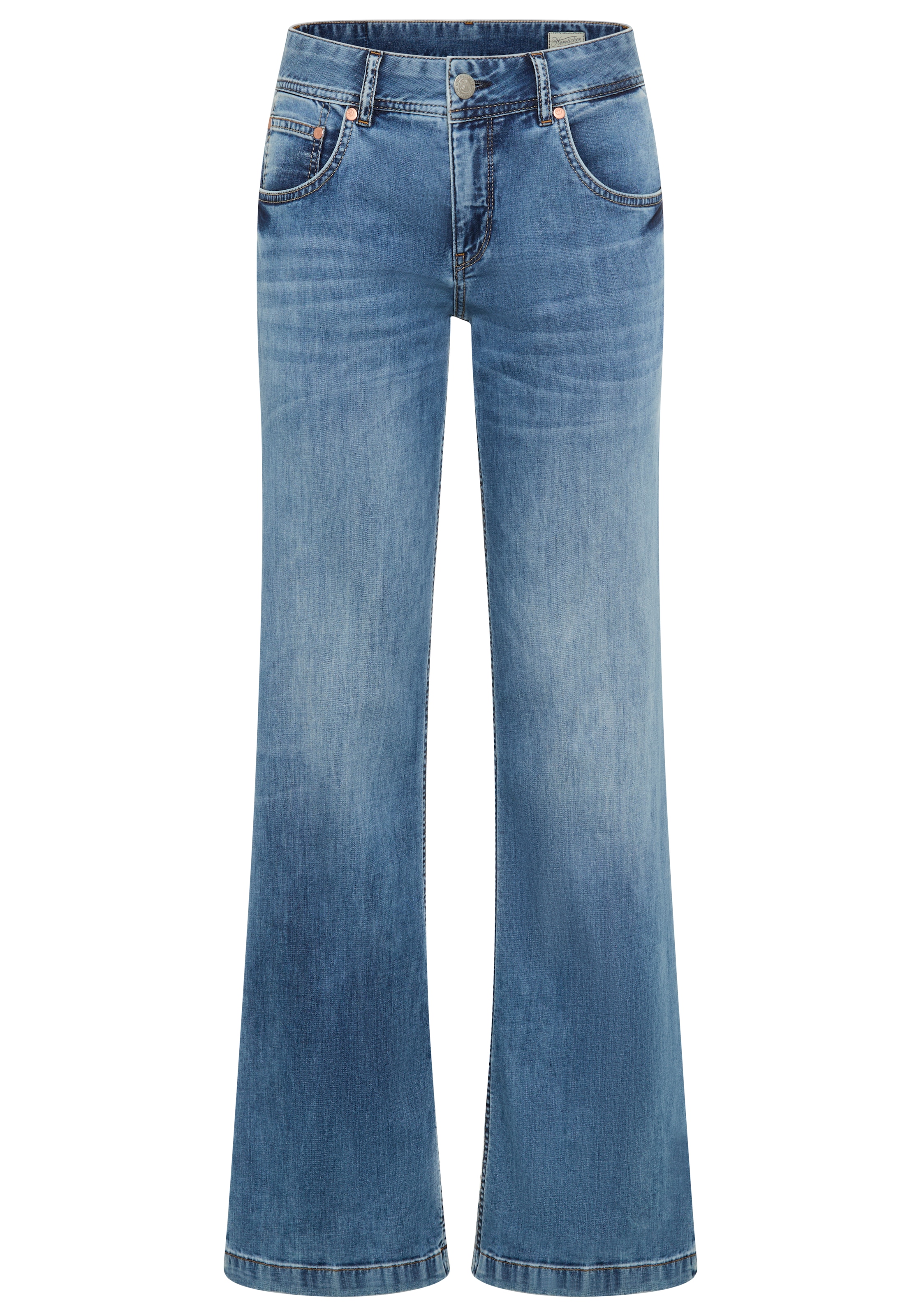 Herrlicher Jeans à 5 poches »Edna Denim Light« im Flared Fit
