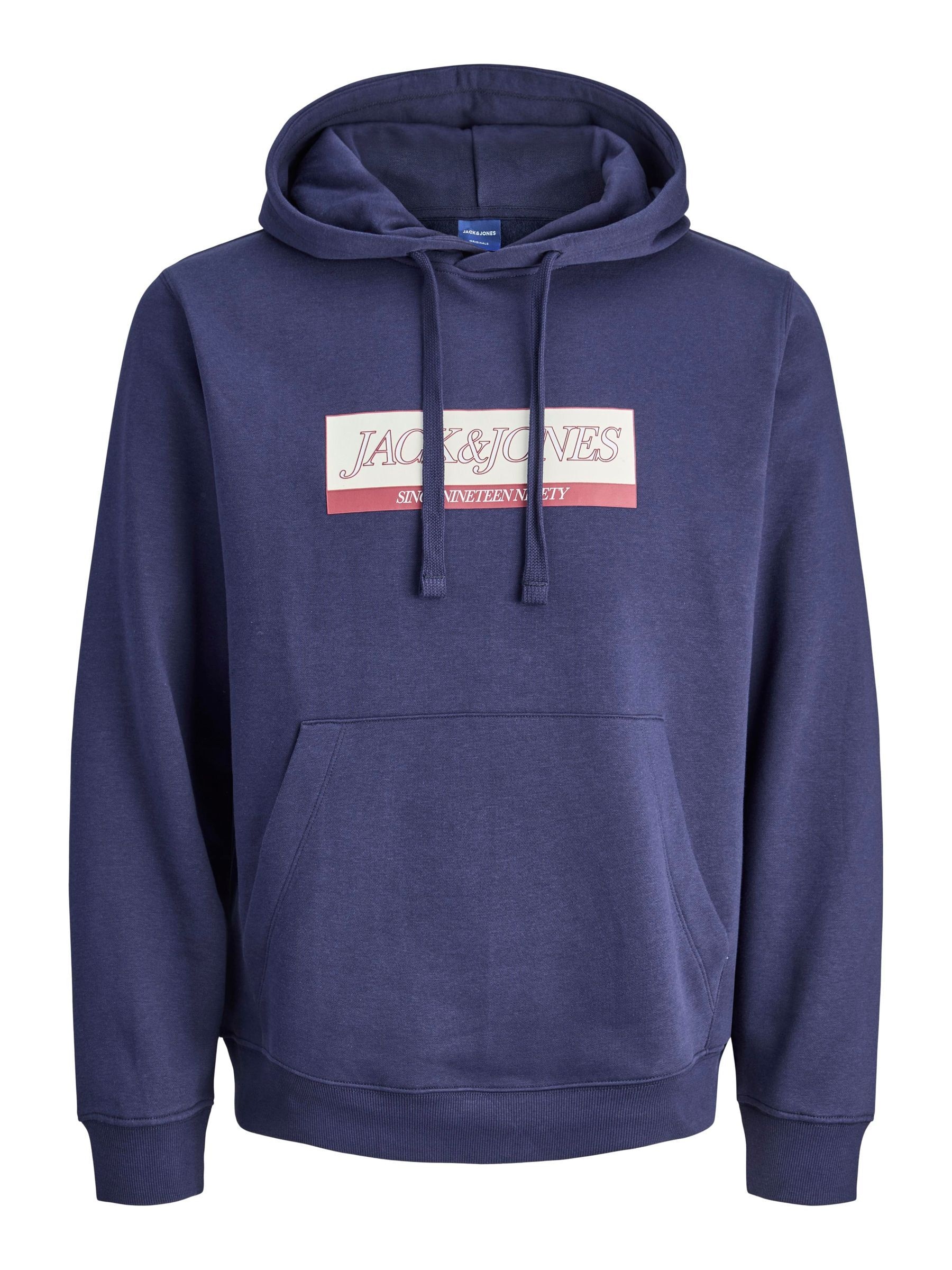 Jack & Jones PlusSize Sweat à capuche »JORINWOOD BLOCK BRANDING SWEAT HOO PLS«
