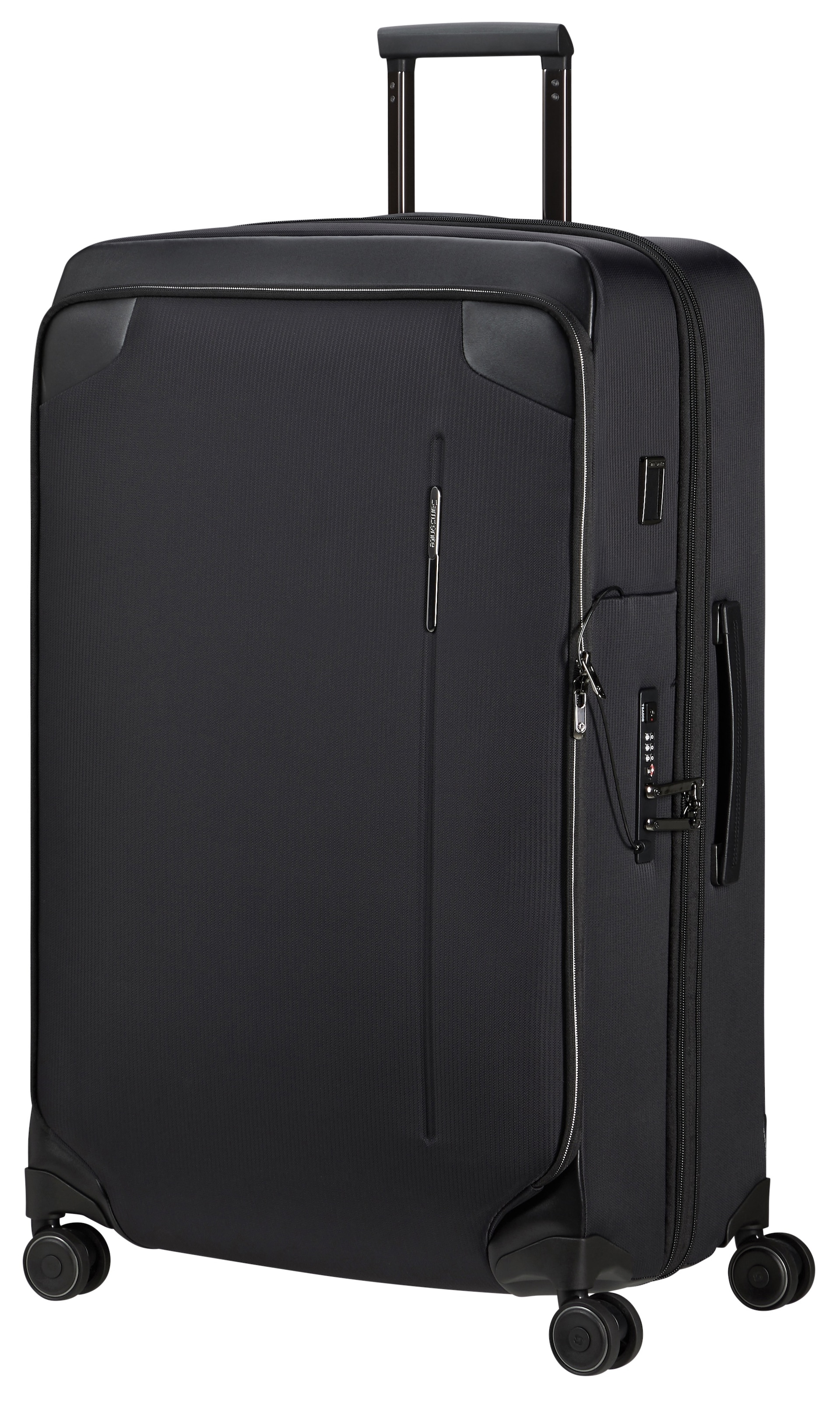 Samsonite Weichgepäck-Trolley »SPLENDIX, verschiedene Grössen«, 4 Rollen, Reisegepäck Koffer gross TSA Schloss Volumenerweiterung