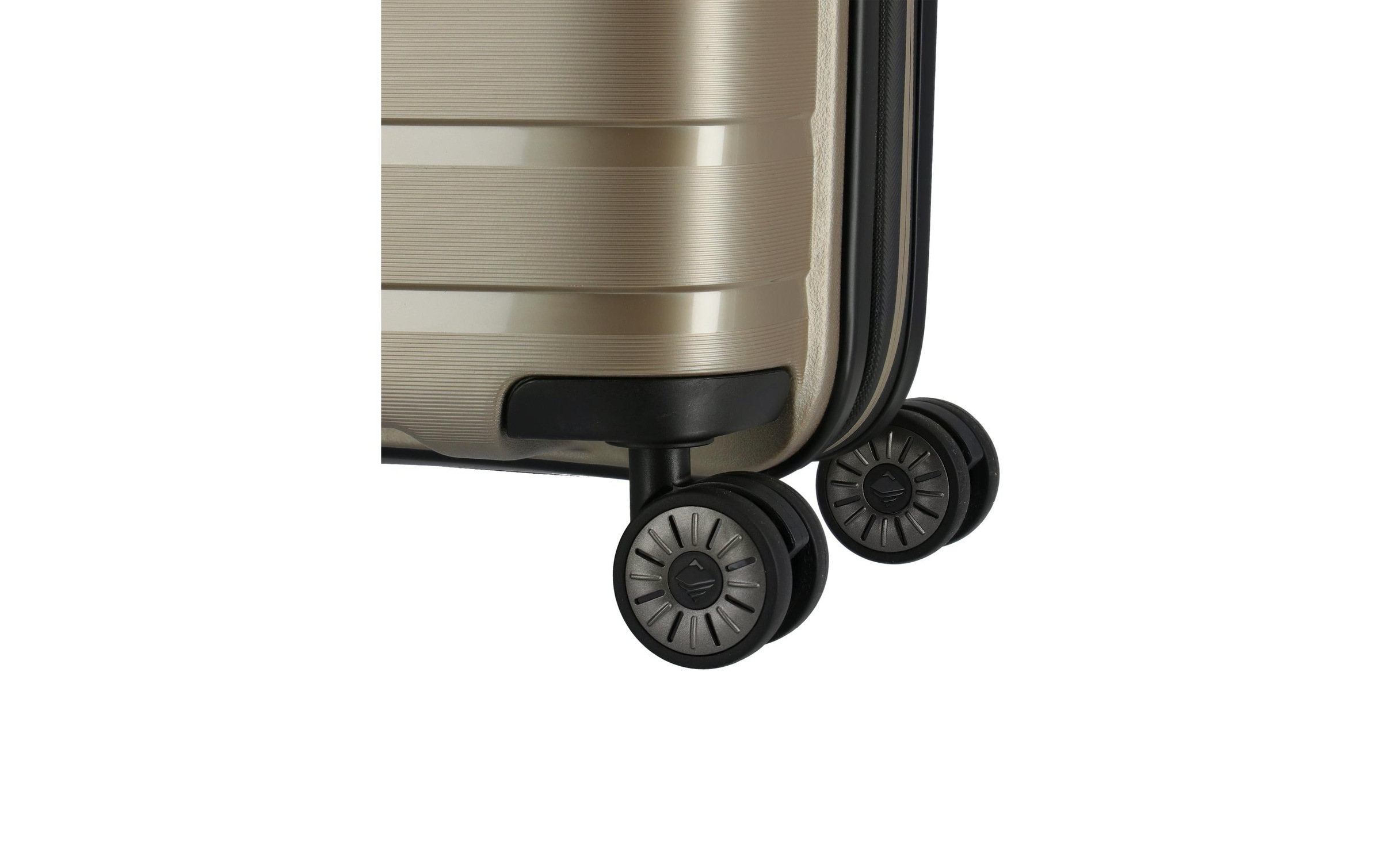 travelite Trolley »AIR BASE Reisekoffer Hartschale« 35 litre 4 Rollen kratzresistenter Oberfläche und cleverer Innenaufteilung